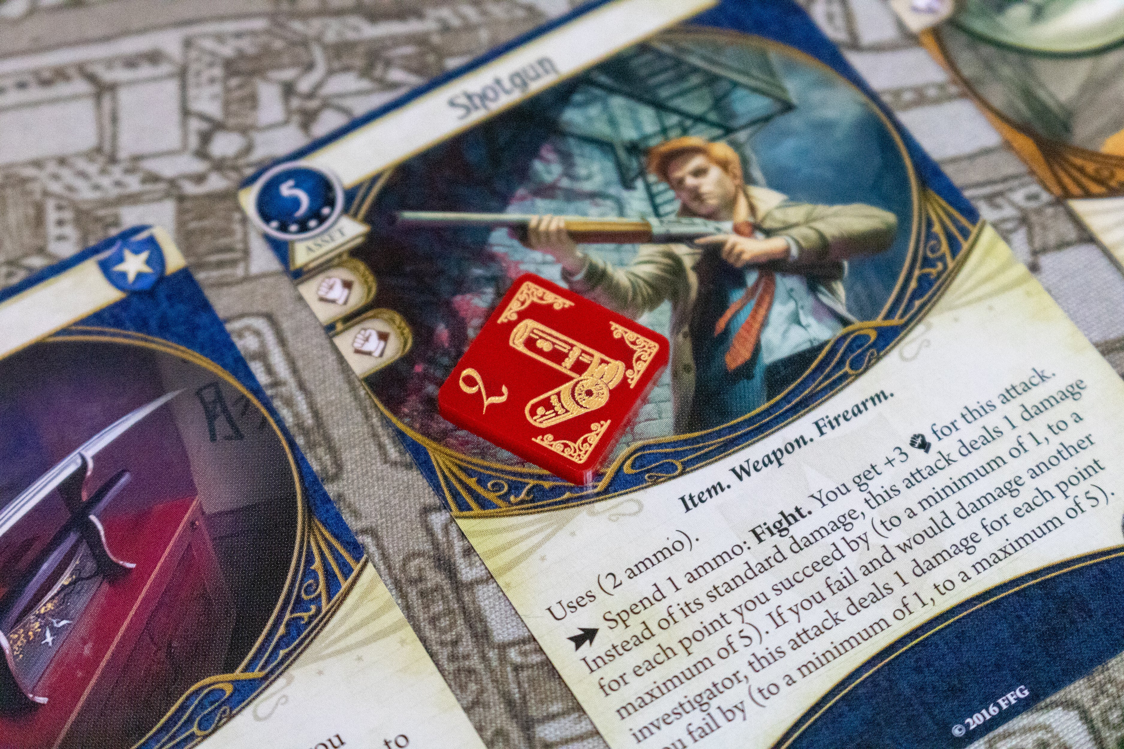 Arkham Card Specific Tokens