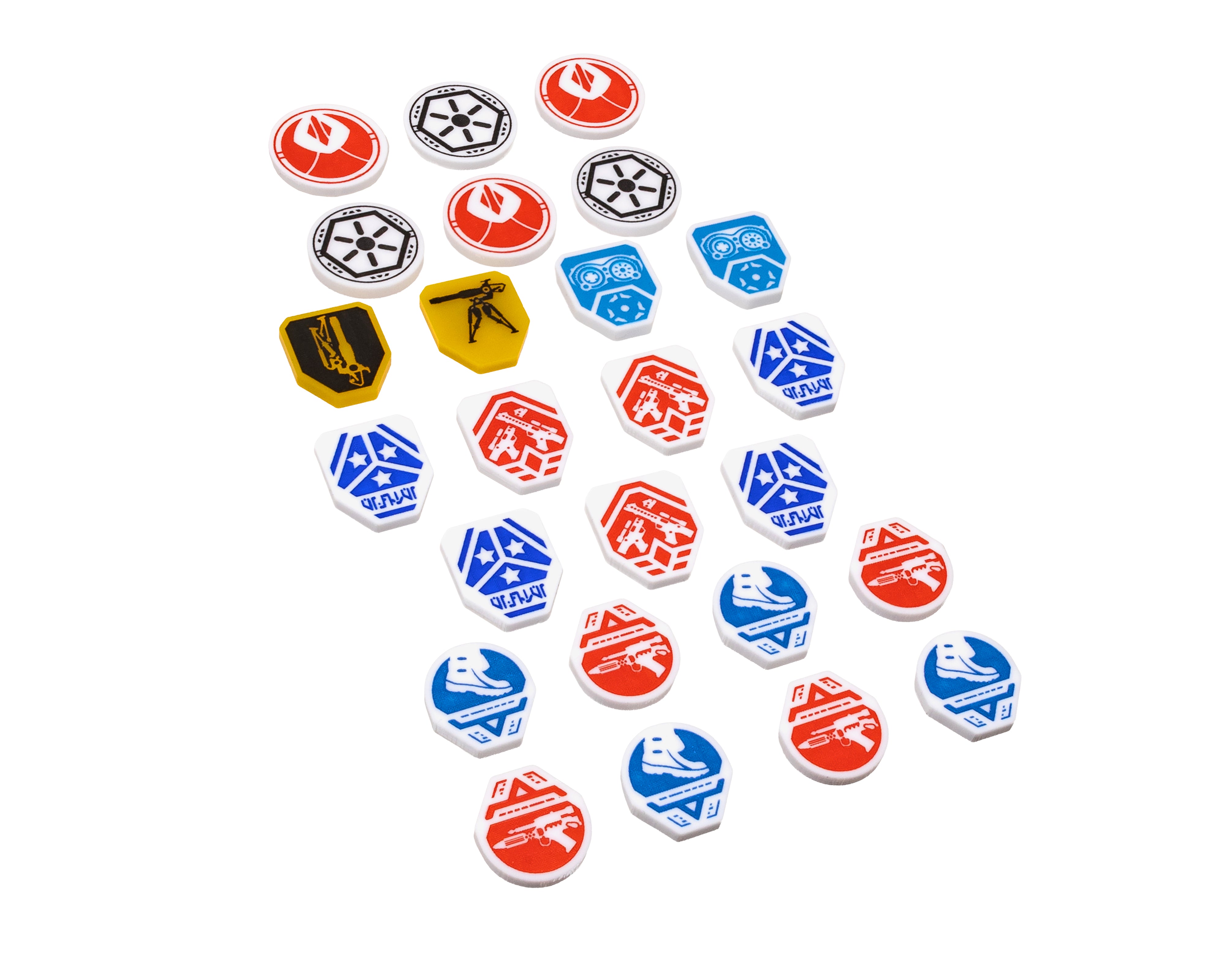 Star Wars Battle of Hoth board game compatible Tokens and Accessories
