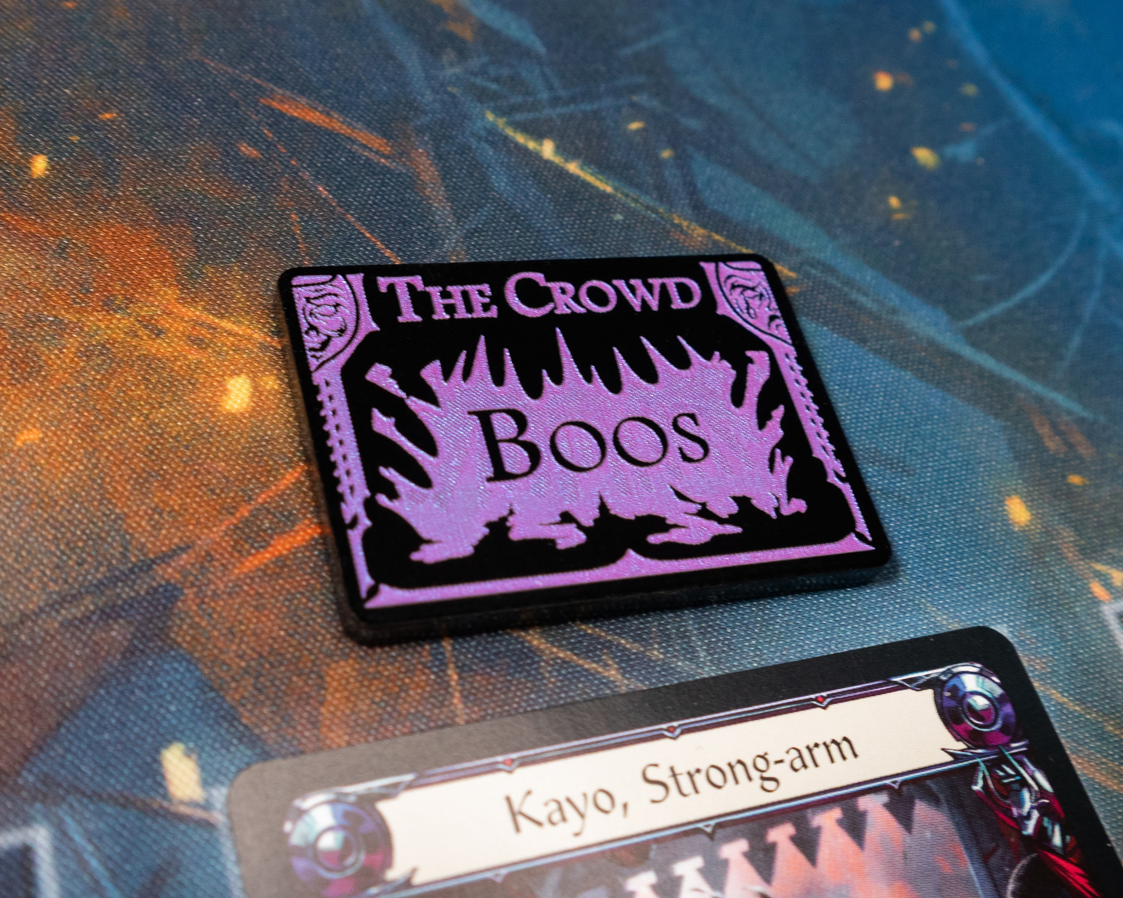 Crowd Cheers/Boos Token for Flesh and Blood TCG