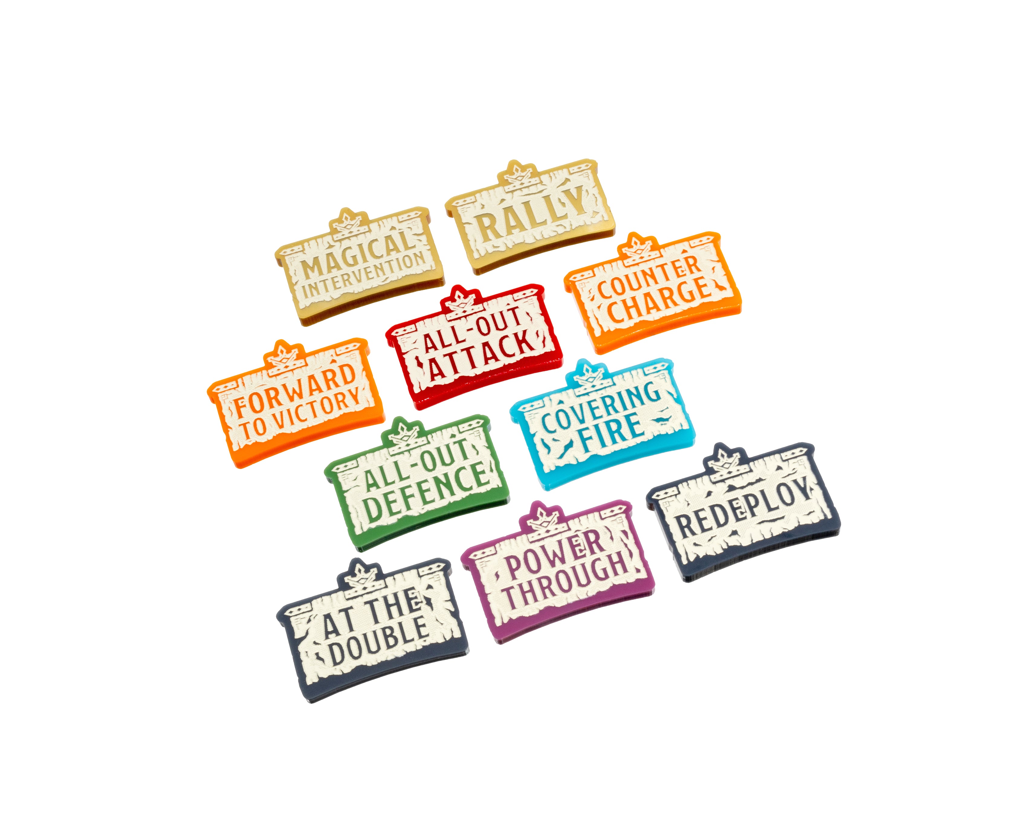 10 x Banner Tokens for Warhammer: Age of Sigmar