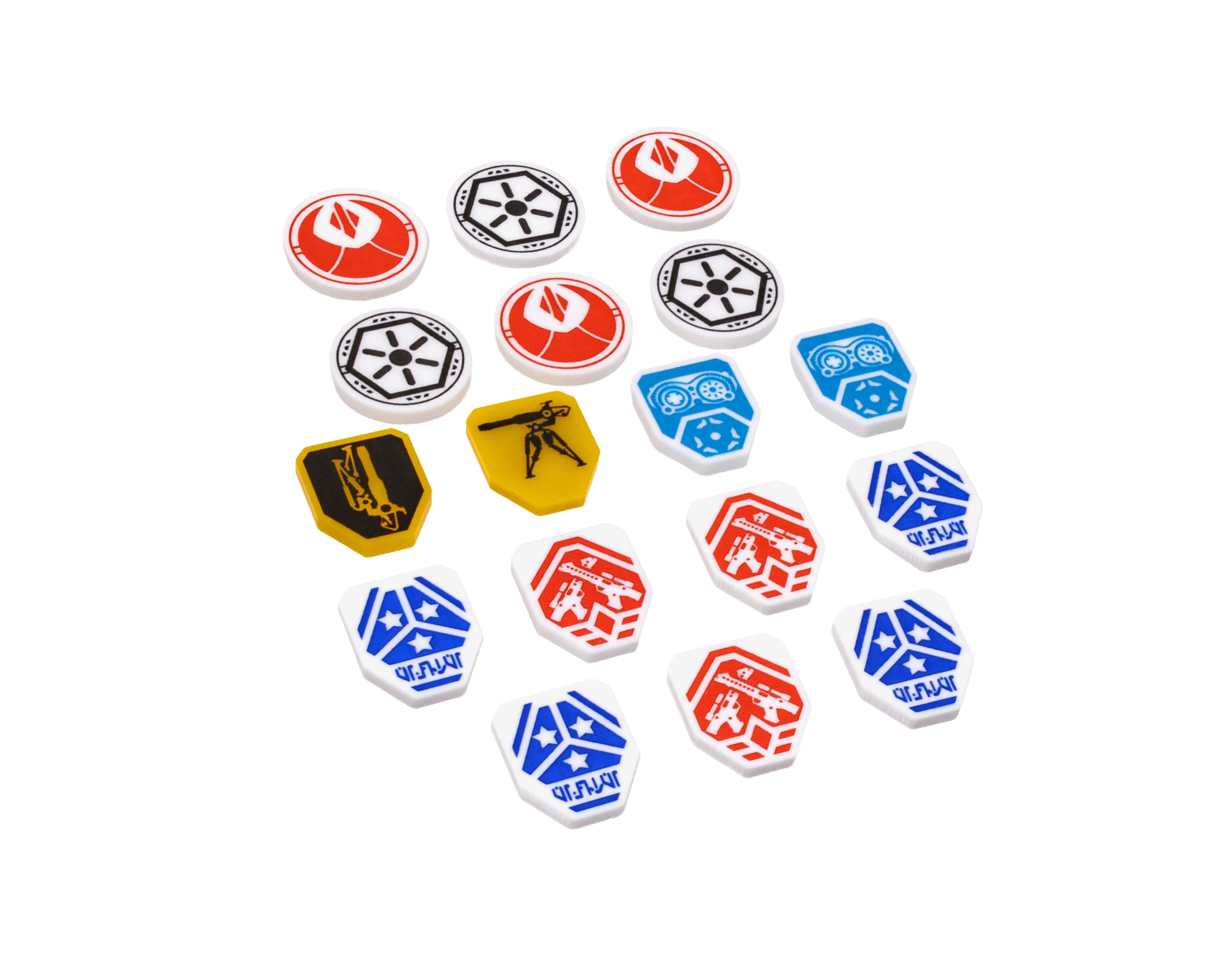 Star Wars Battle of Hoth board game compatible Tokens and Accessories