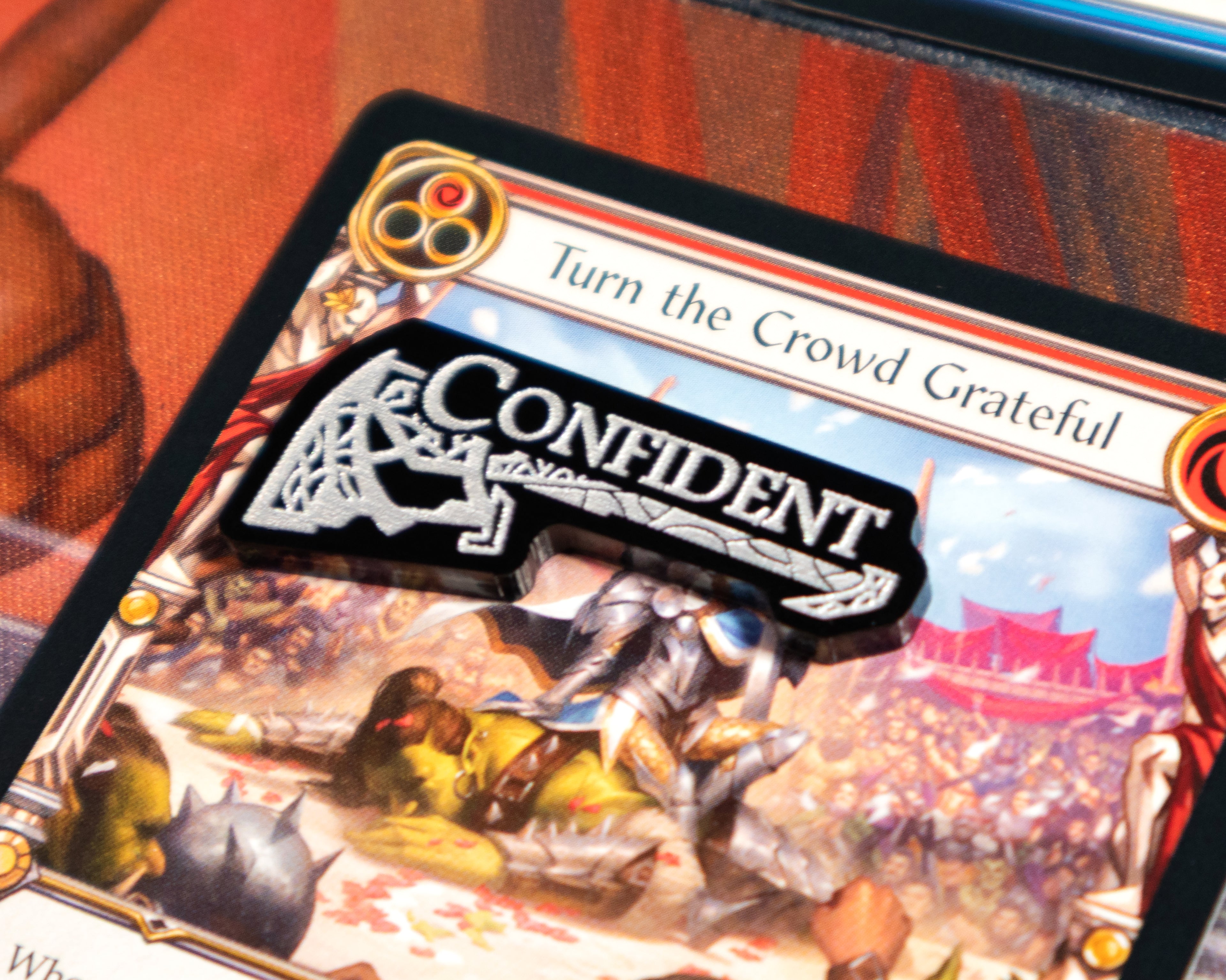 Confident Token for Flesh and Blood TCG
