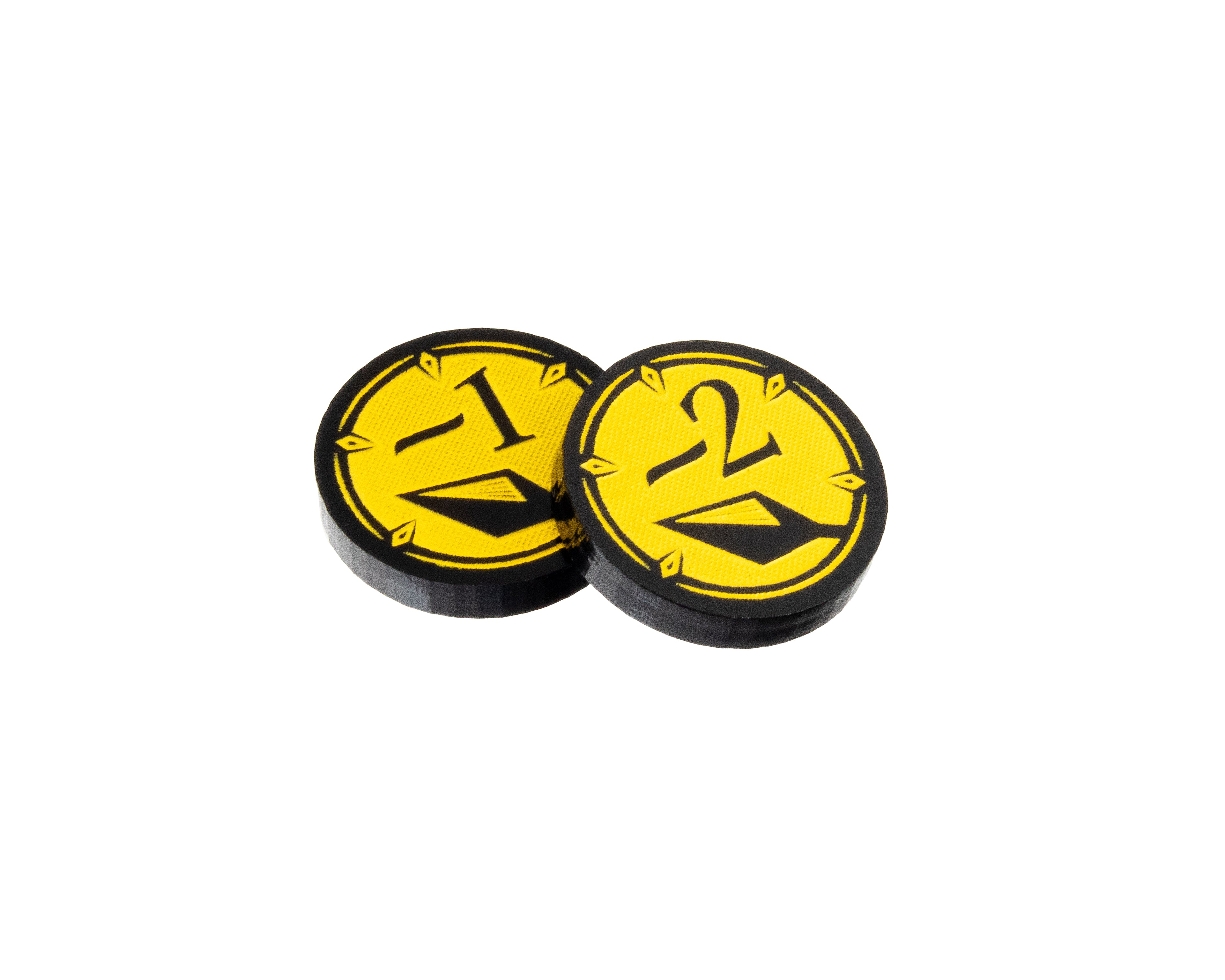 2 x Damage -1/-2 Modifier Tokens for Flesh and Blood TCG