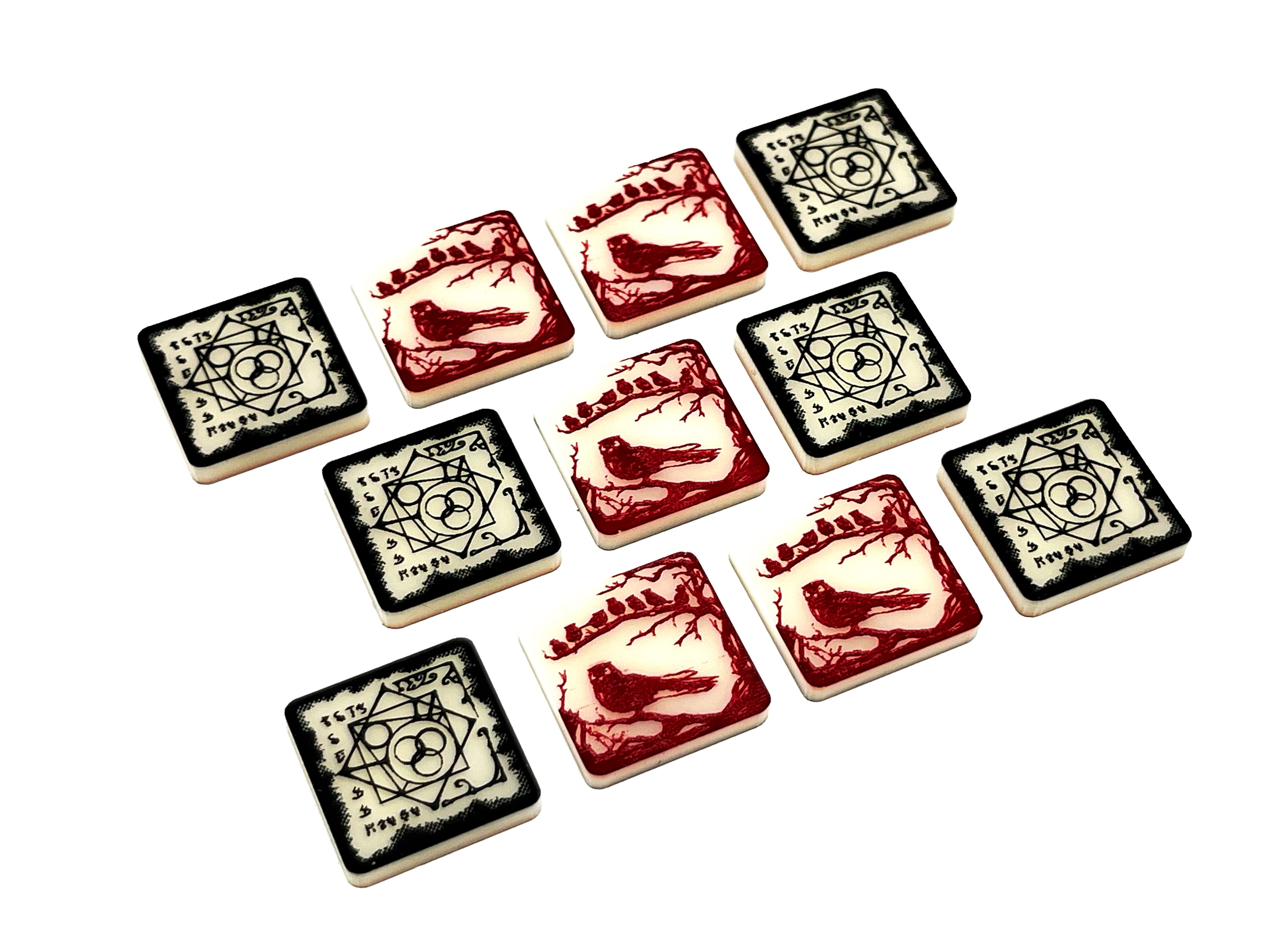 Arkham The Dunwich Legacy Doom / Clue Tokens