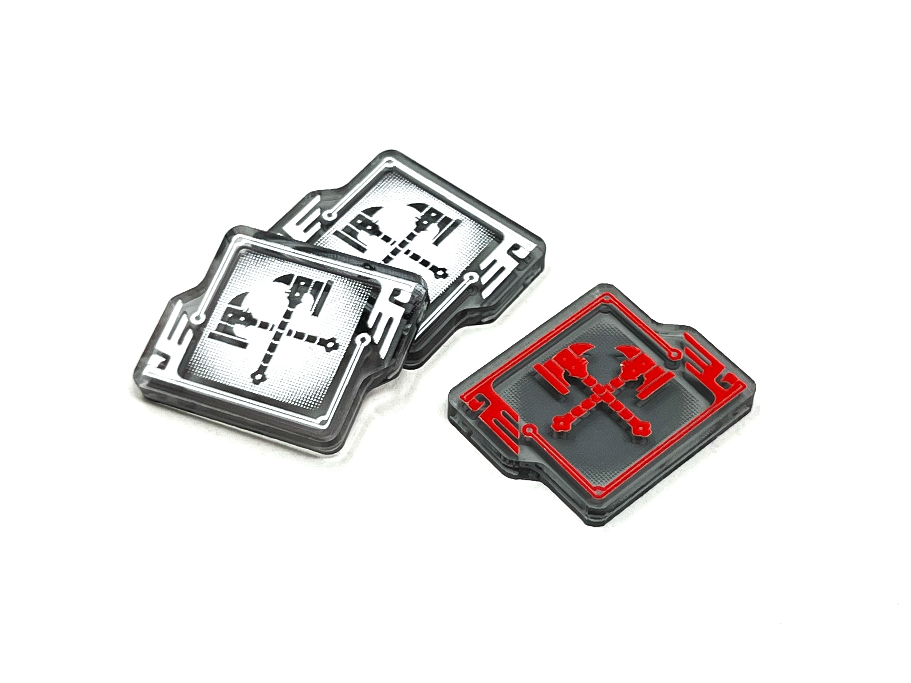 Combat - Phase ability Token Set for Warhammer 40k 10th Edition