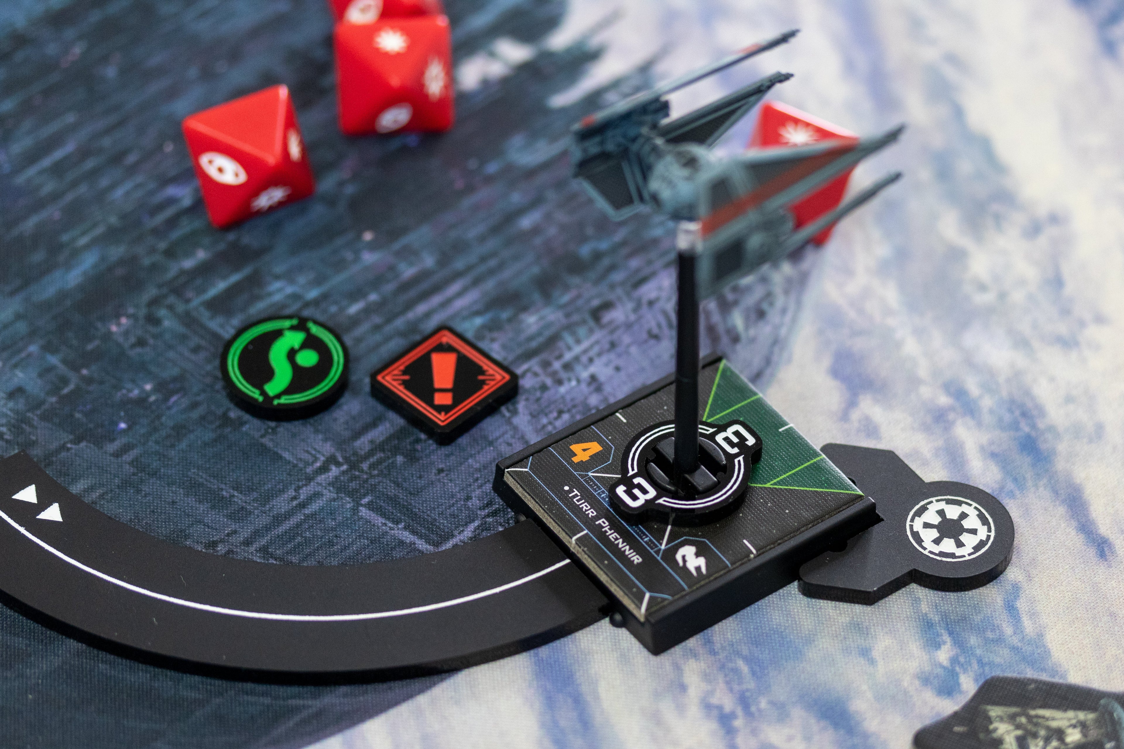 5 x Evade Tokens for X-Wing - Black Series (Single Sided)