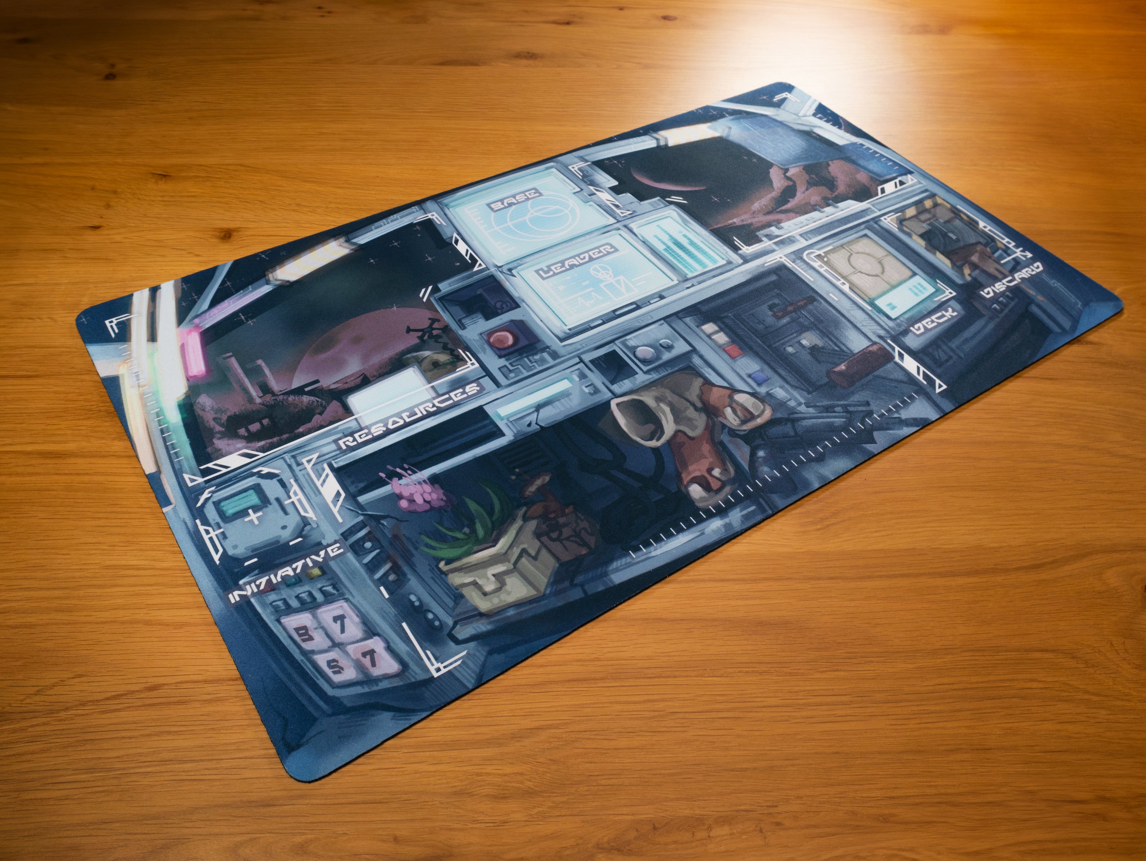 Cockpit Theme Playmat - BTST Design compatible with Star Wars Unlimited TCG
