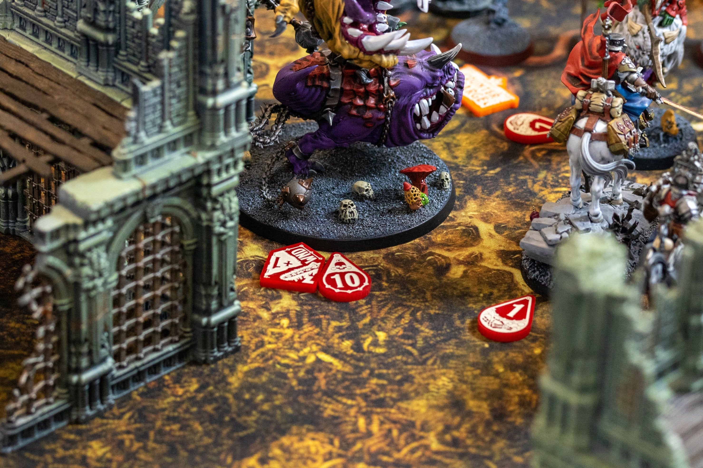 5 x 5/10 Health Tokens for Warhammer: Age of Sigmar