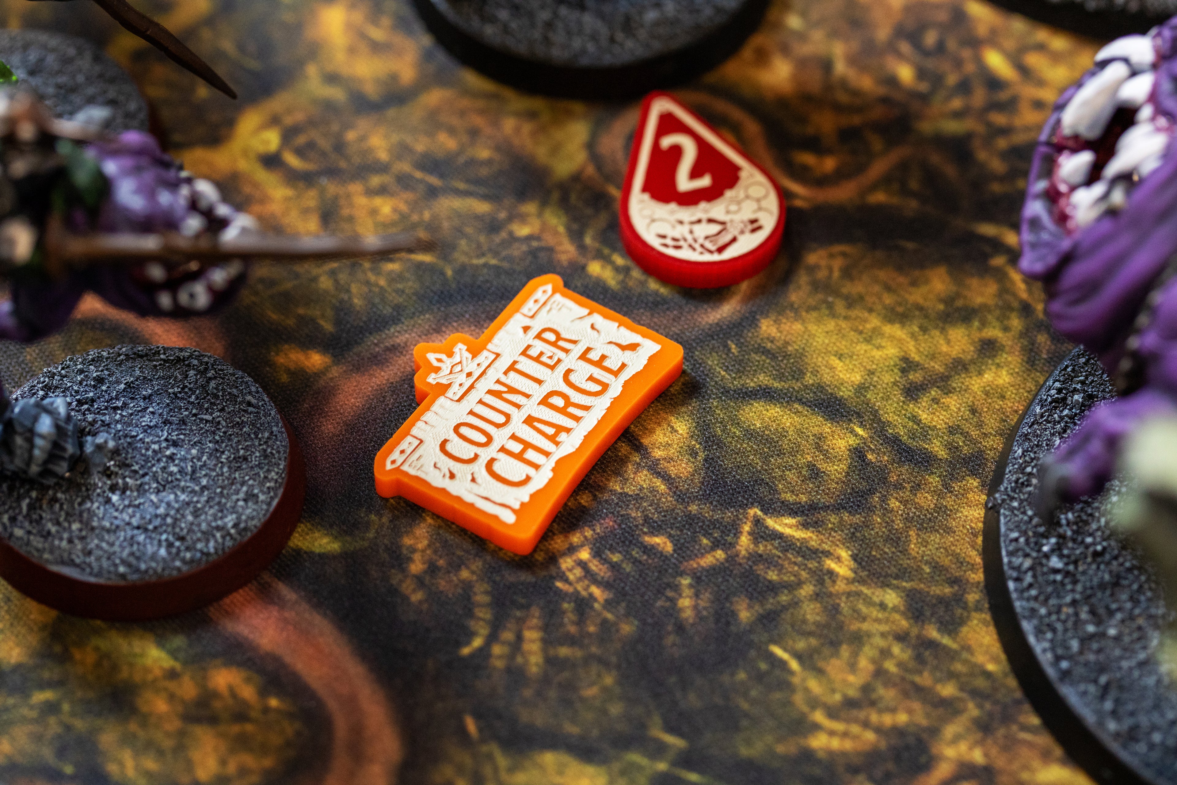 10 x Banner Tokens for Warhammer: Age of Sigmar
