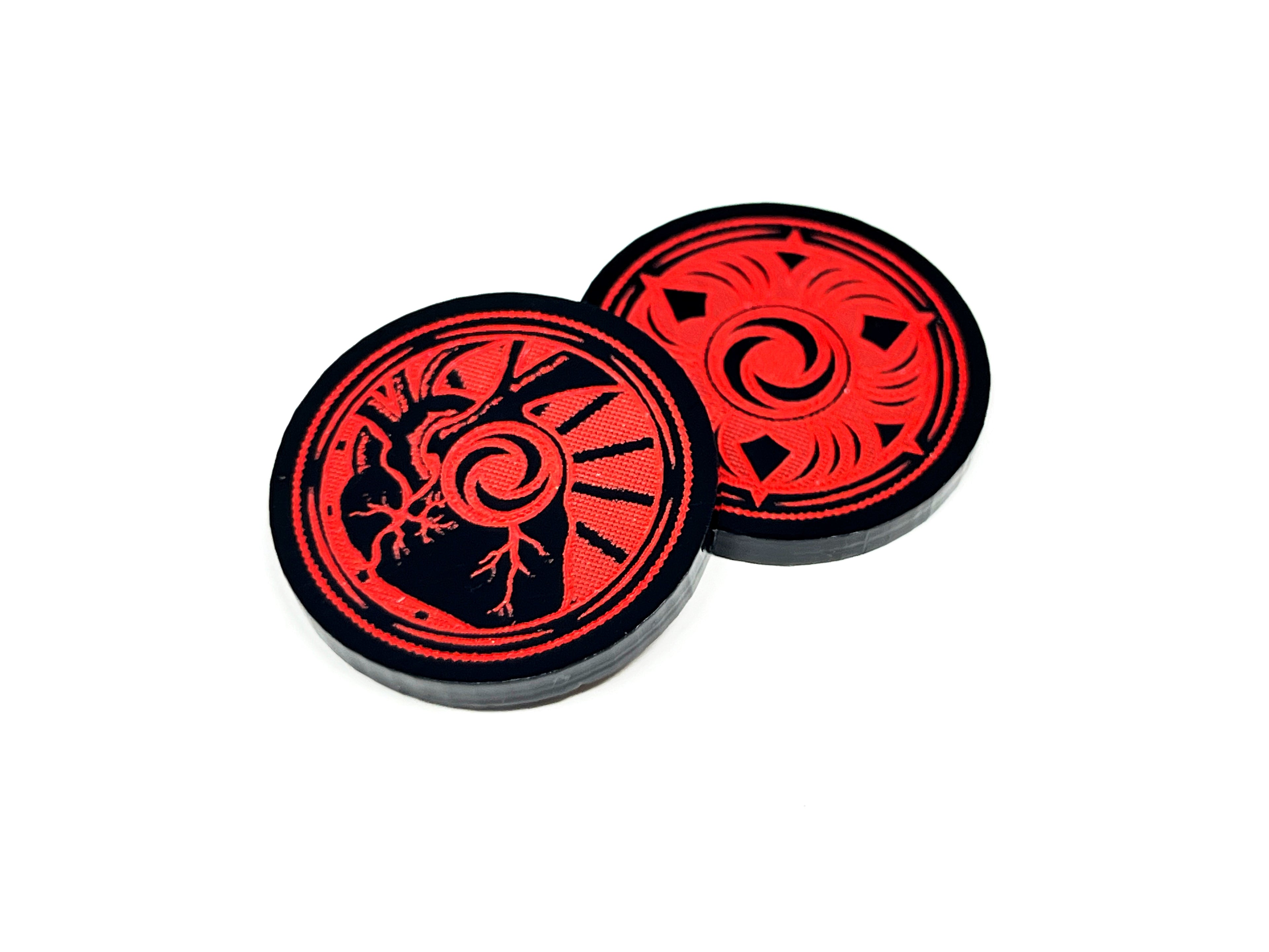 2 x Vigor Tokens (double sided) for Flesh and Blood TCG