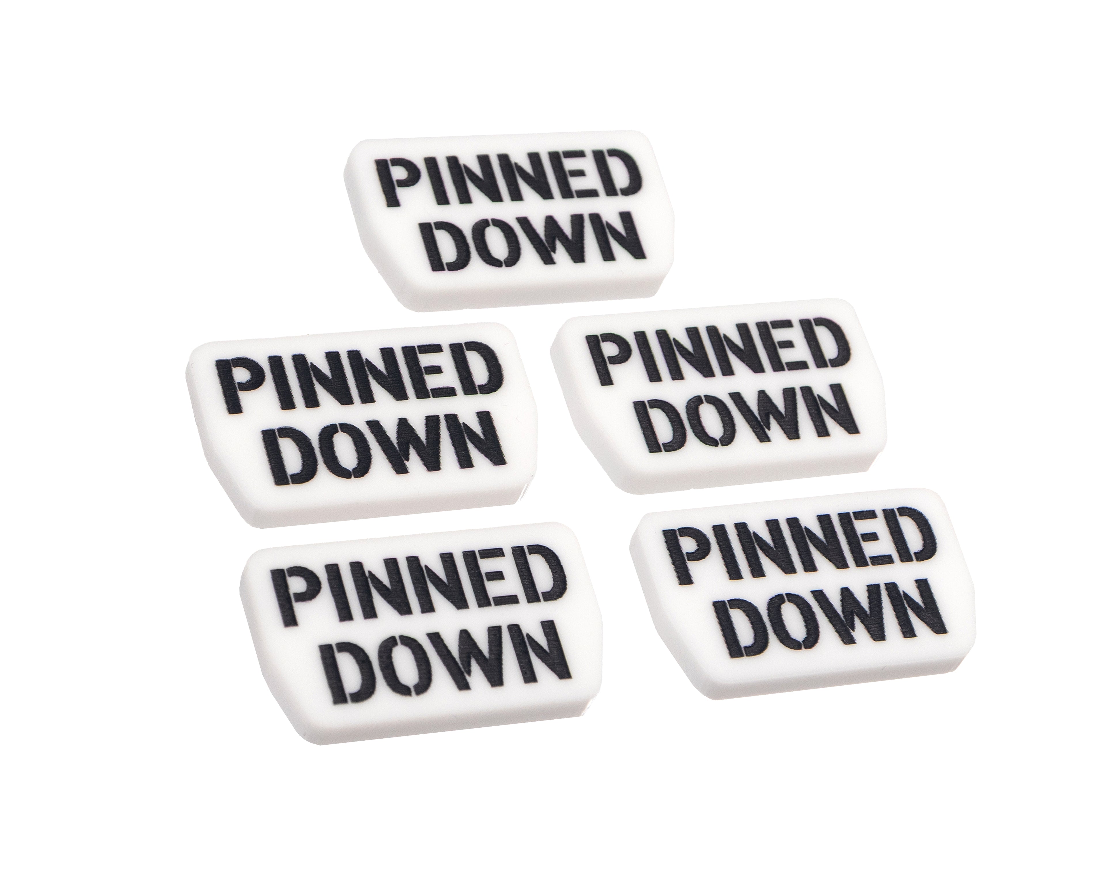 Battlegroup - Pinned Down Token Set - Double Sided