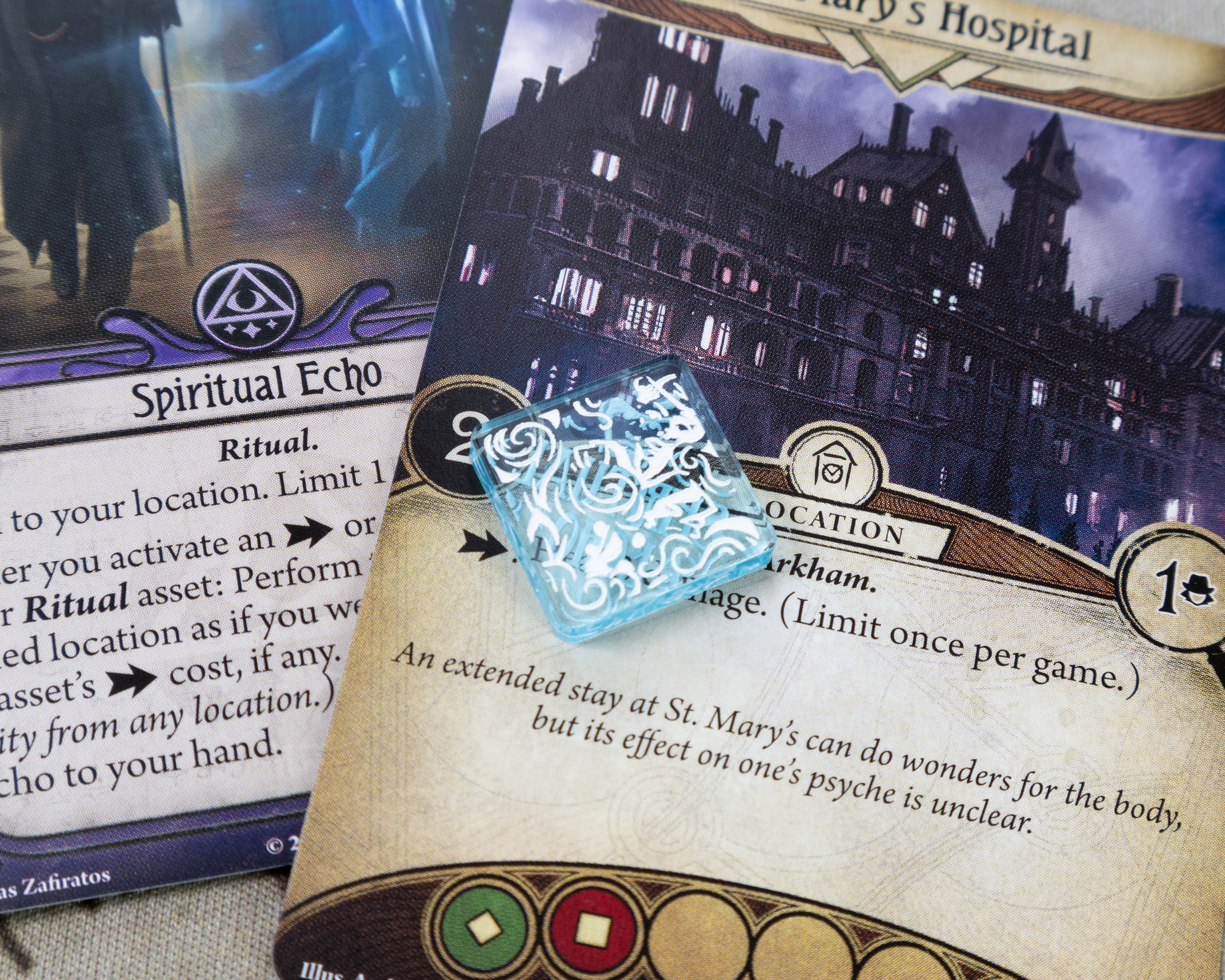 Spiritual Echo Token for Arkham Horror LCG - The Drowned City