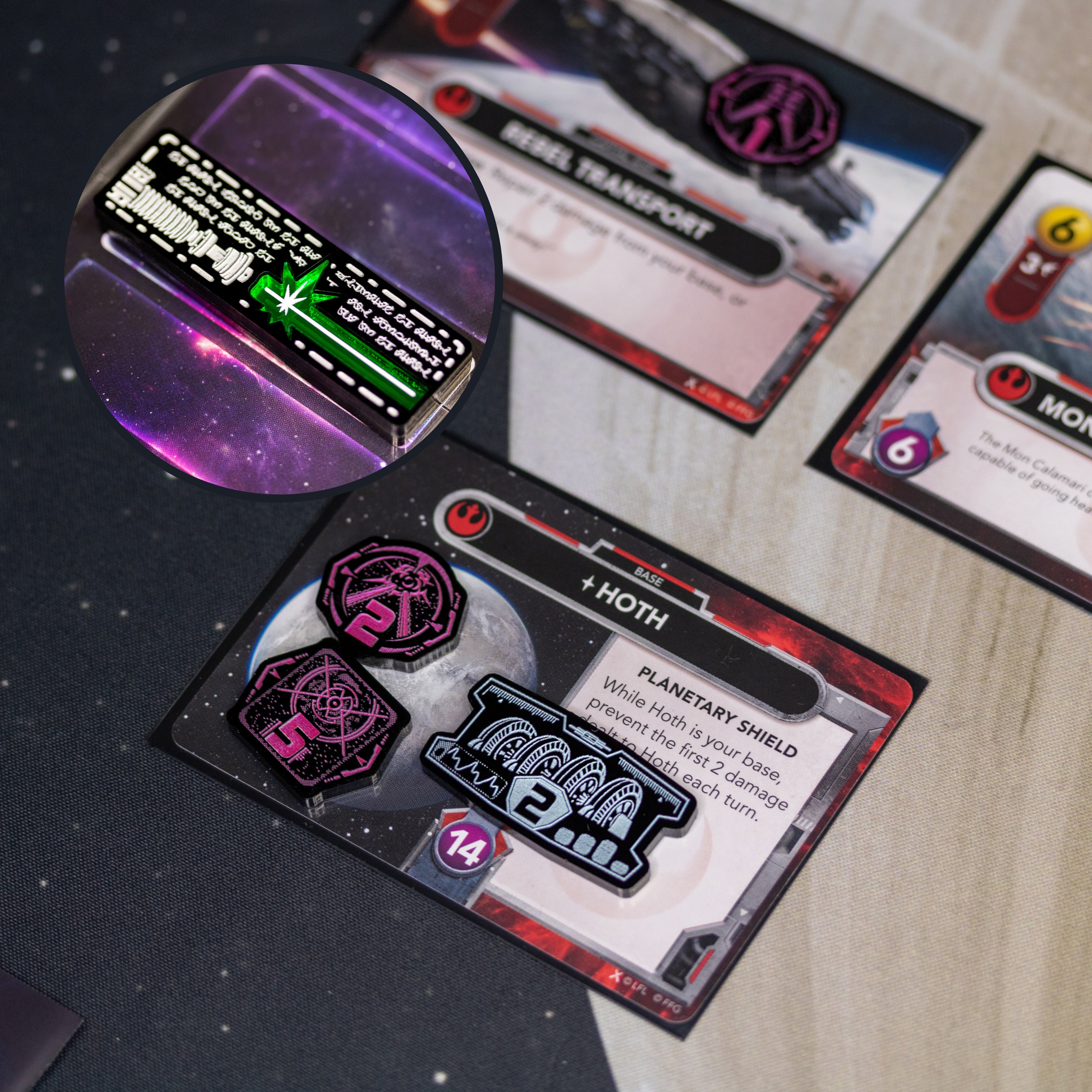 Star Wars The Deck Building Game Premium Token Bundle