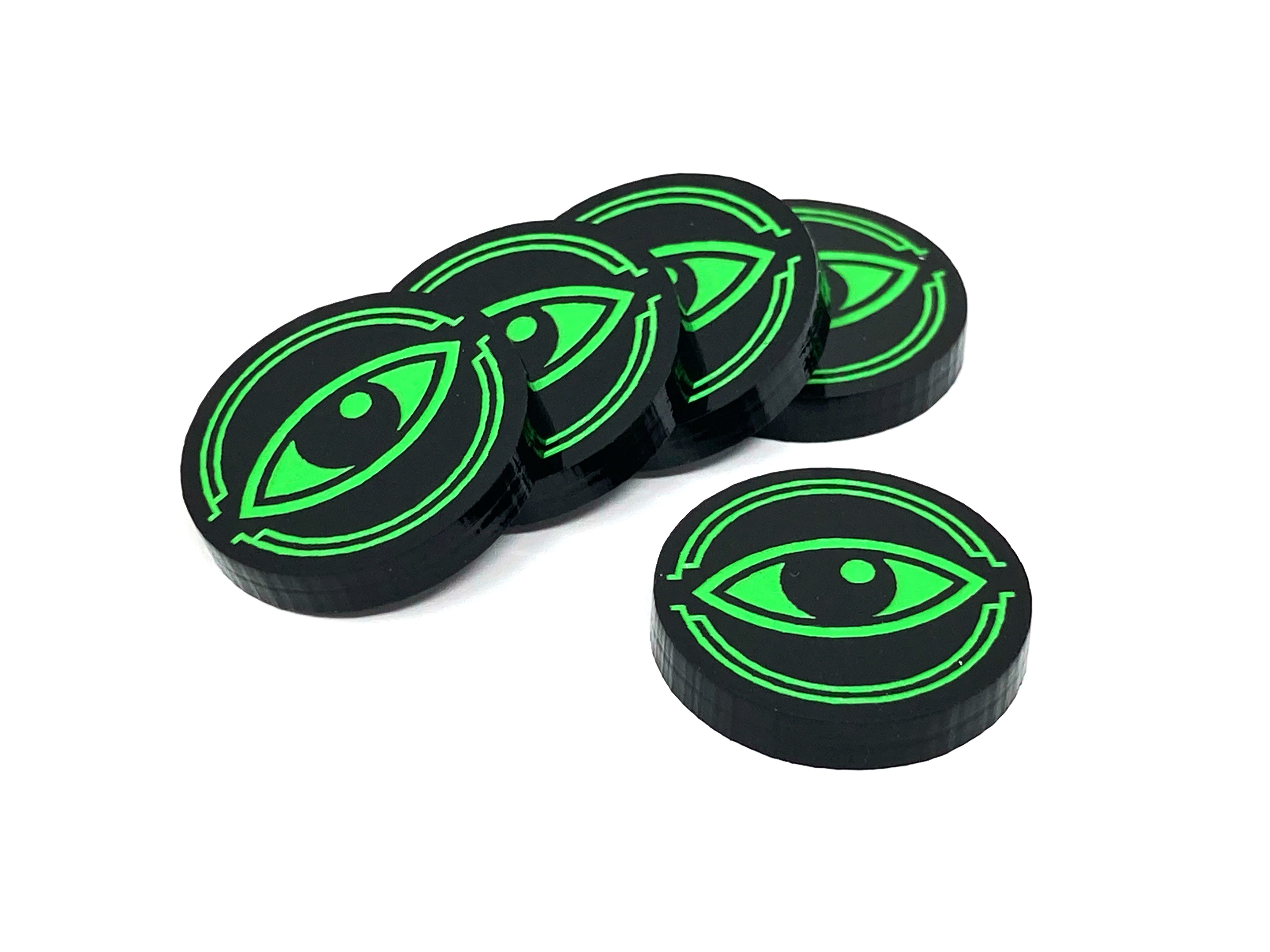 5 x Focus Tokens for X-Wing - Black Series (Single Sided)