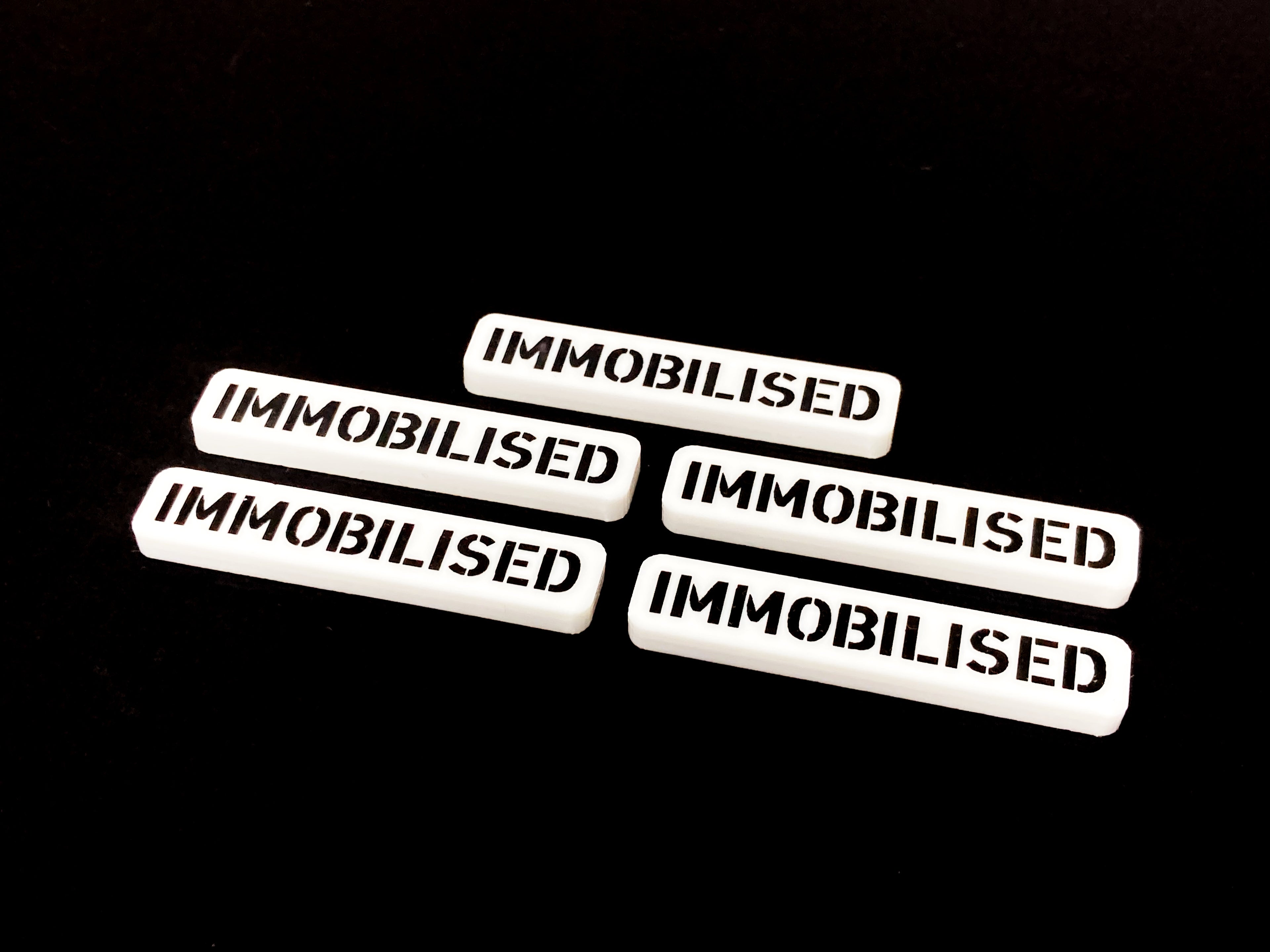 Battlegroup - Immobilised Token Set - Double Sided