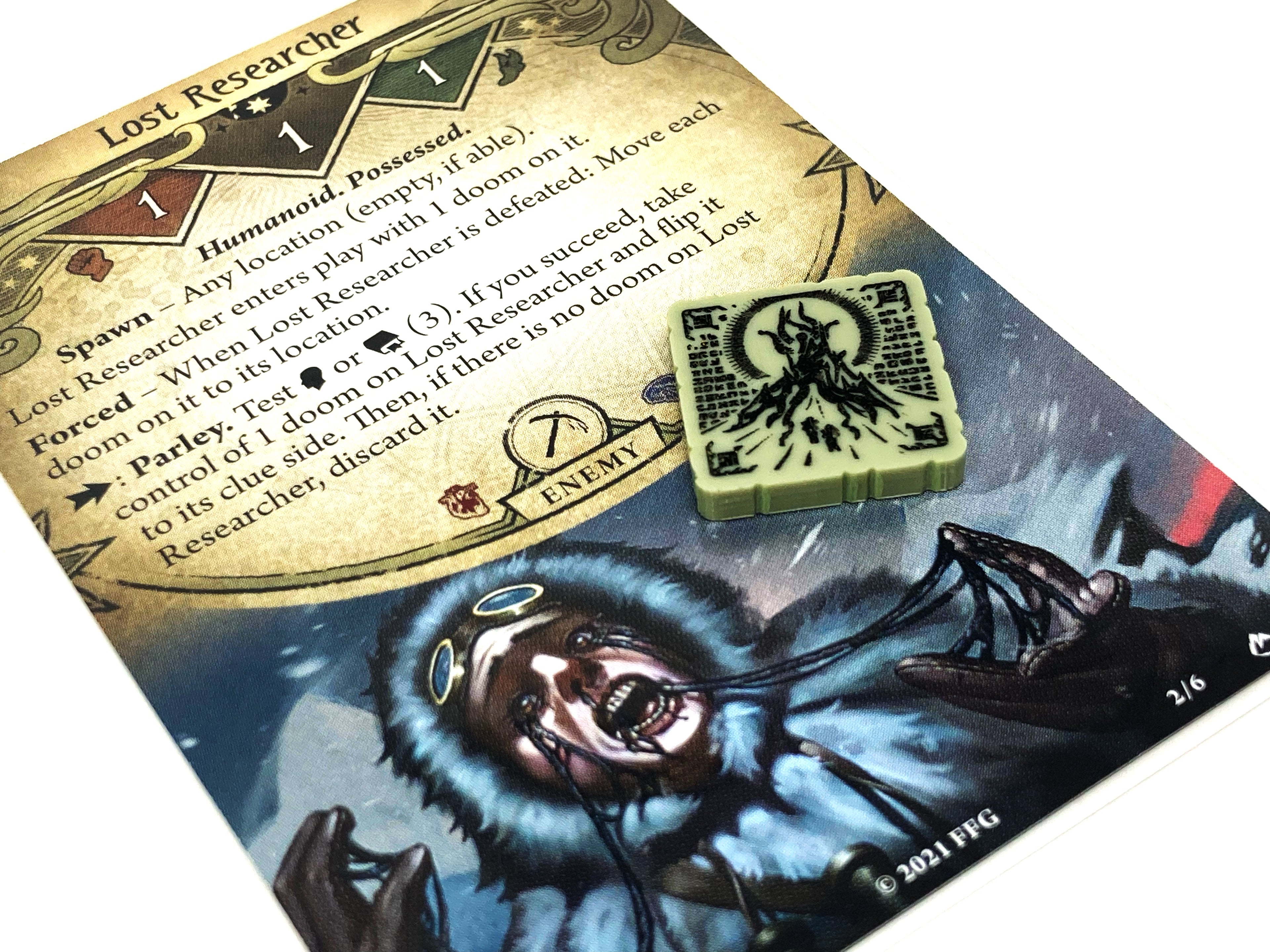 Arkham Edge Of The Earth Doom / Clue Tokens