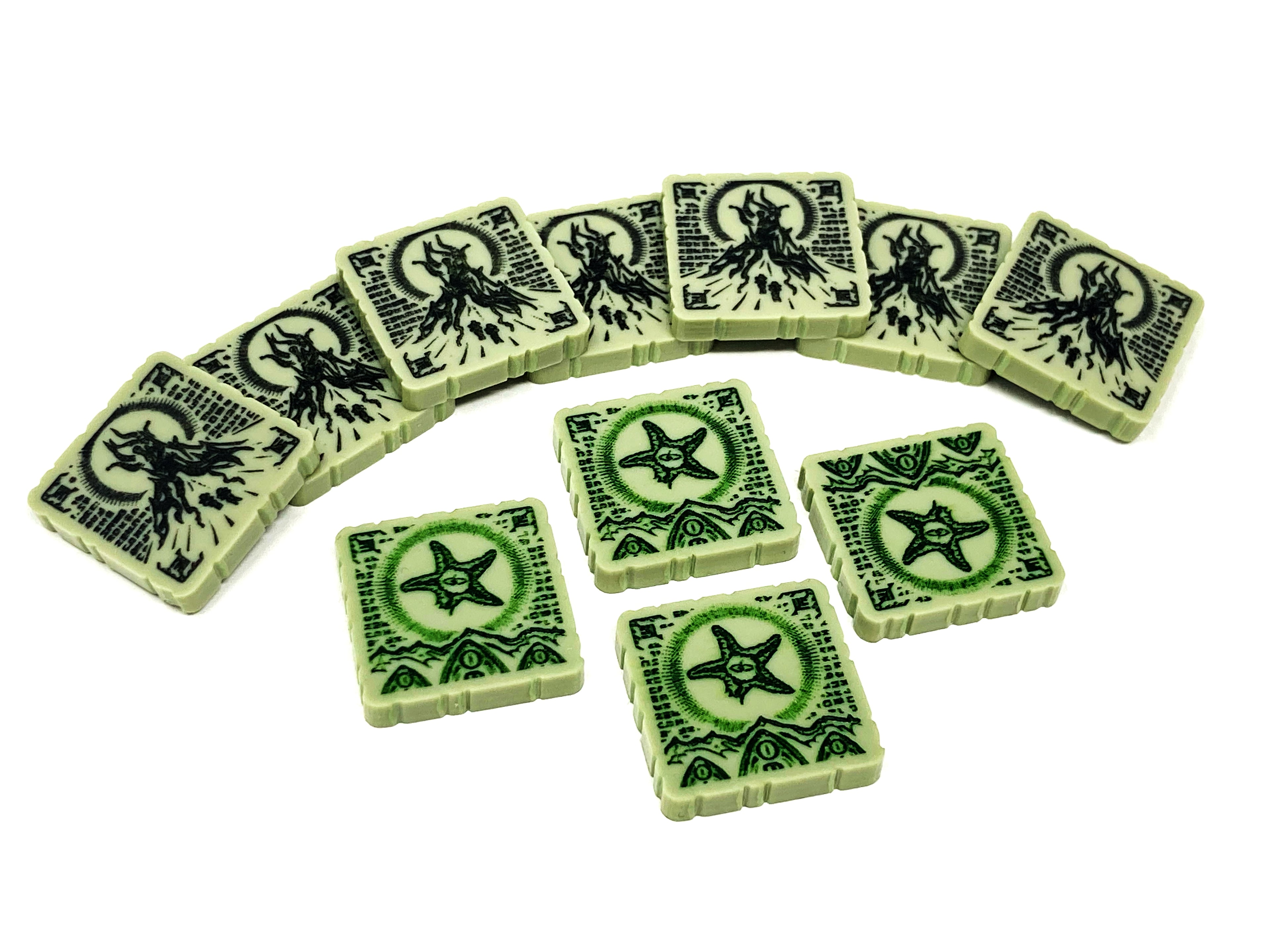 Arkham Edge Of The Earth Doom / Clue Tokens