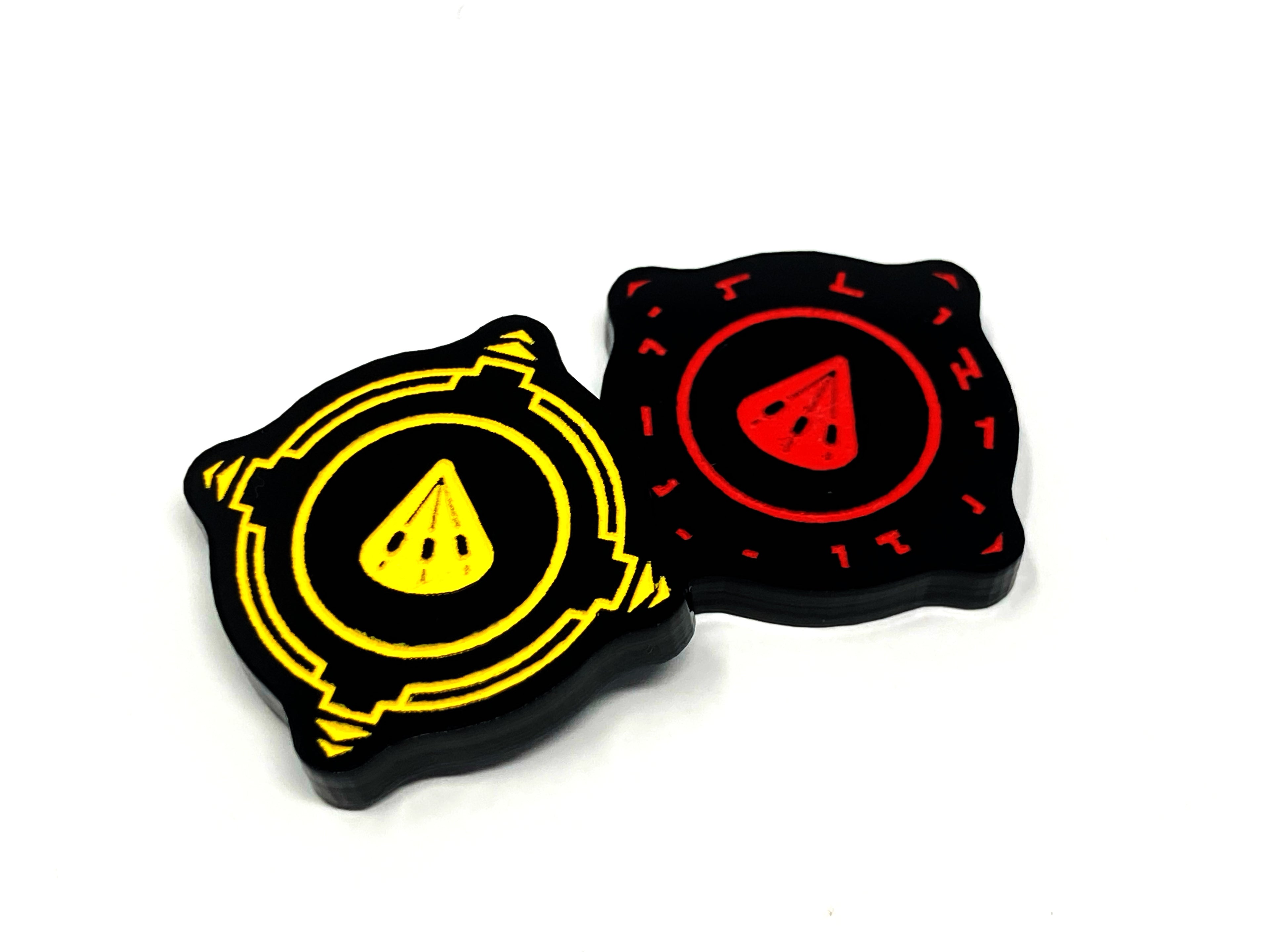 2 x Torpedo Charge Tokens - Black Series (Double Sided)