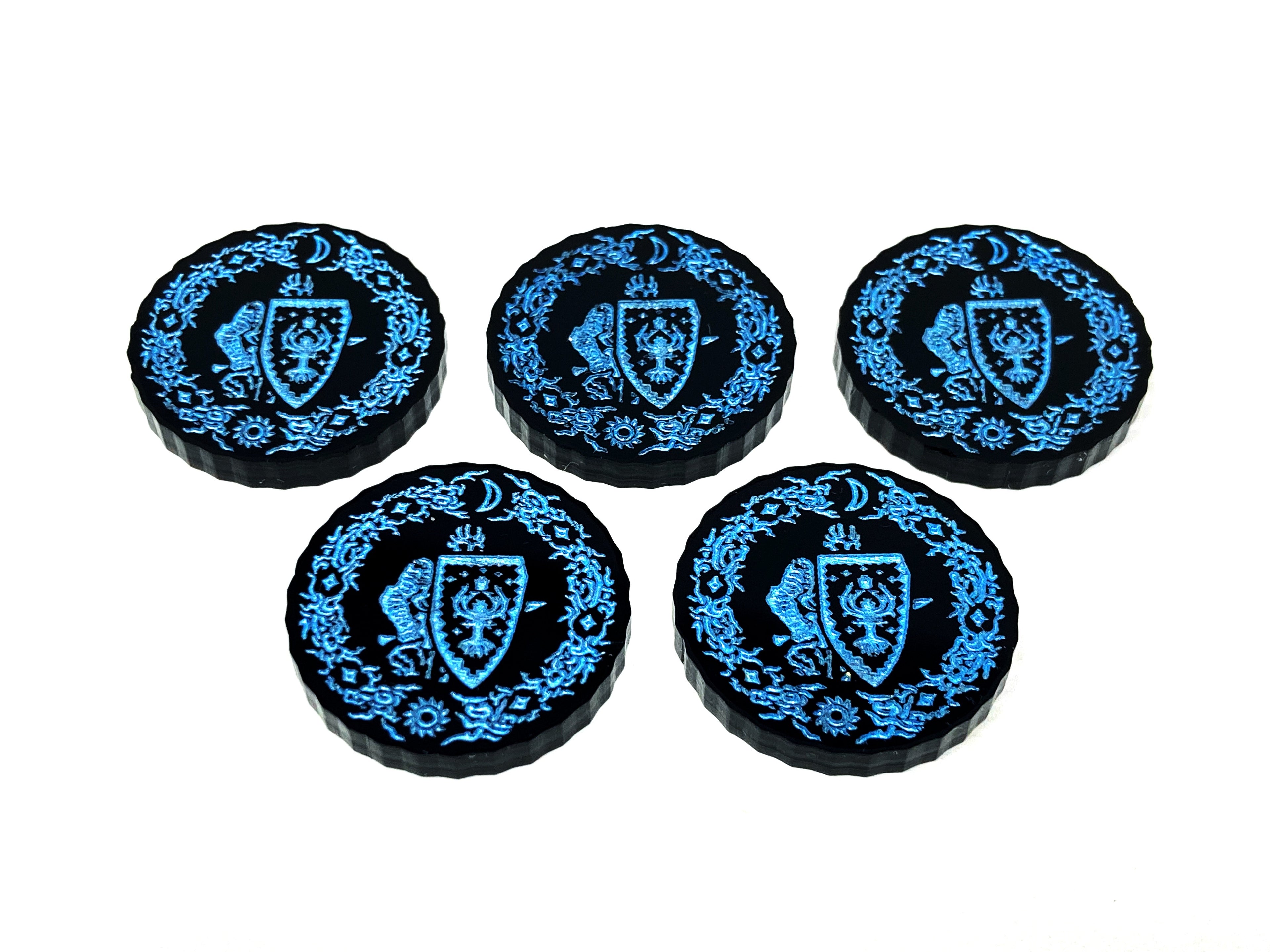 5 x Free Peoples Combat Tokens for War of the Ring - The Card Game