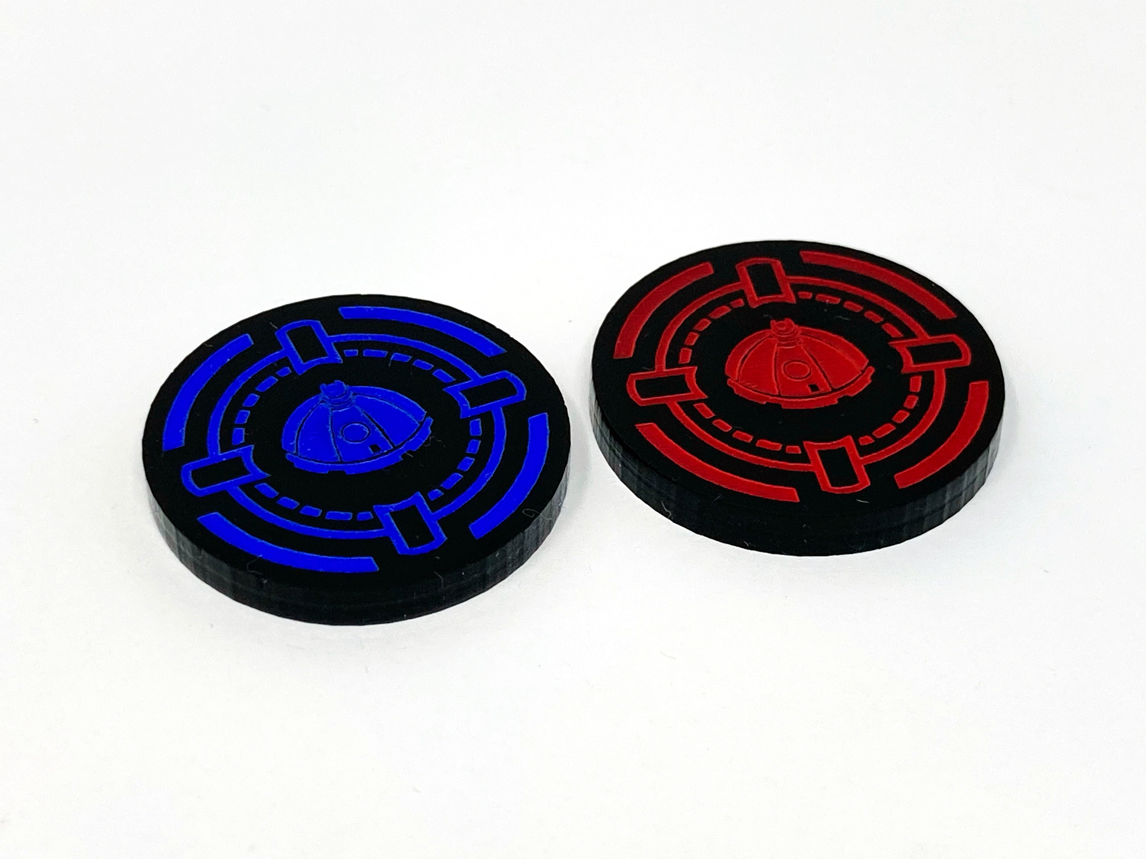 2 x Thermal Charge tokens (double sided) for SW Legion
