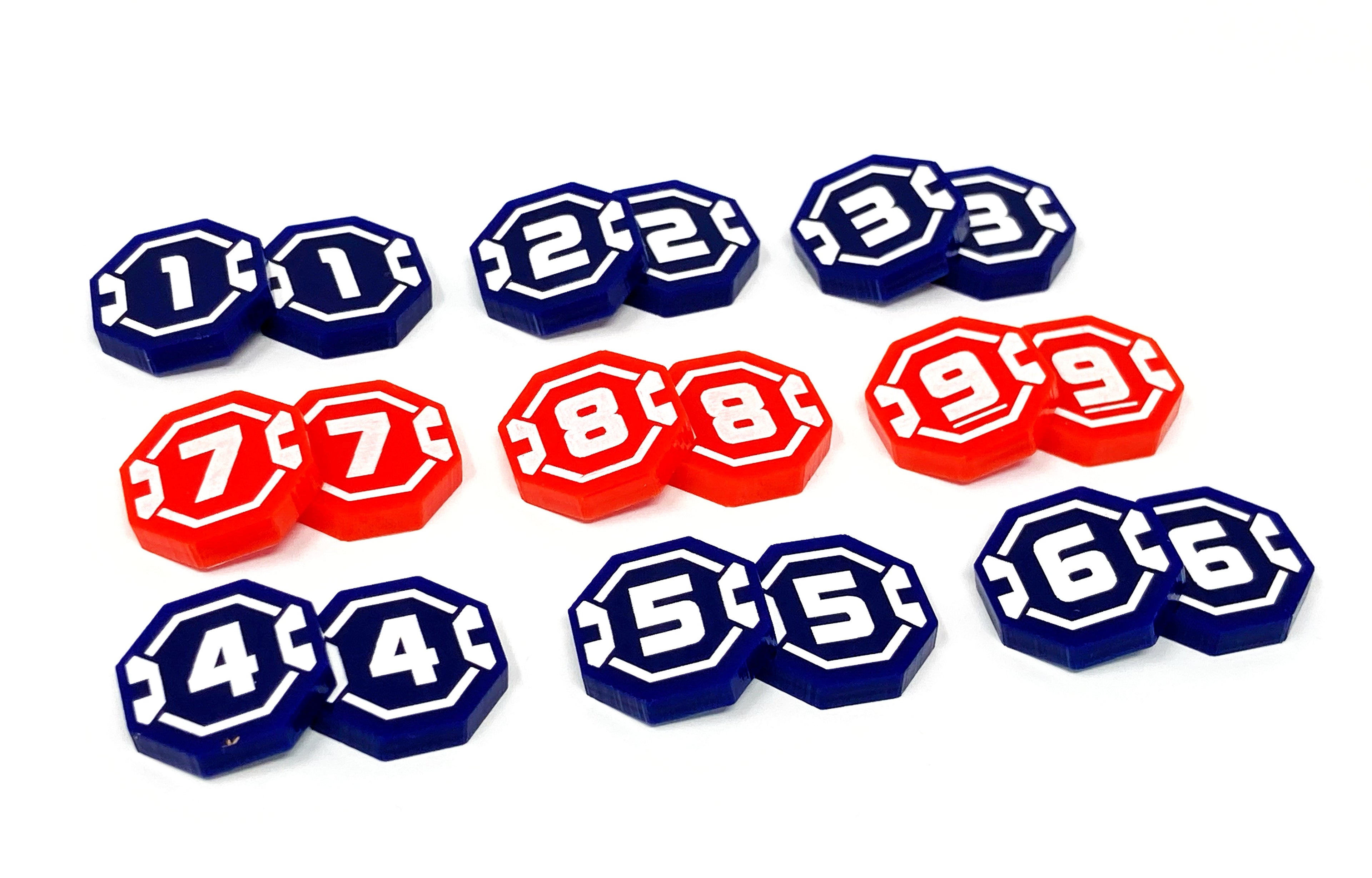 6 x Unit Identification tokens for SW Legion