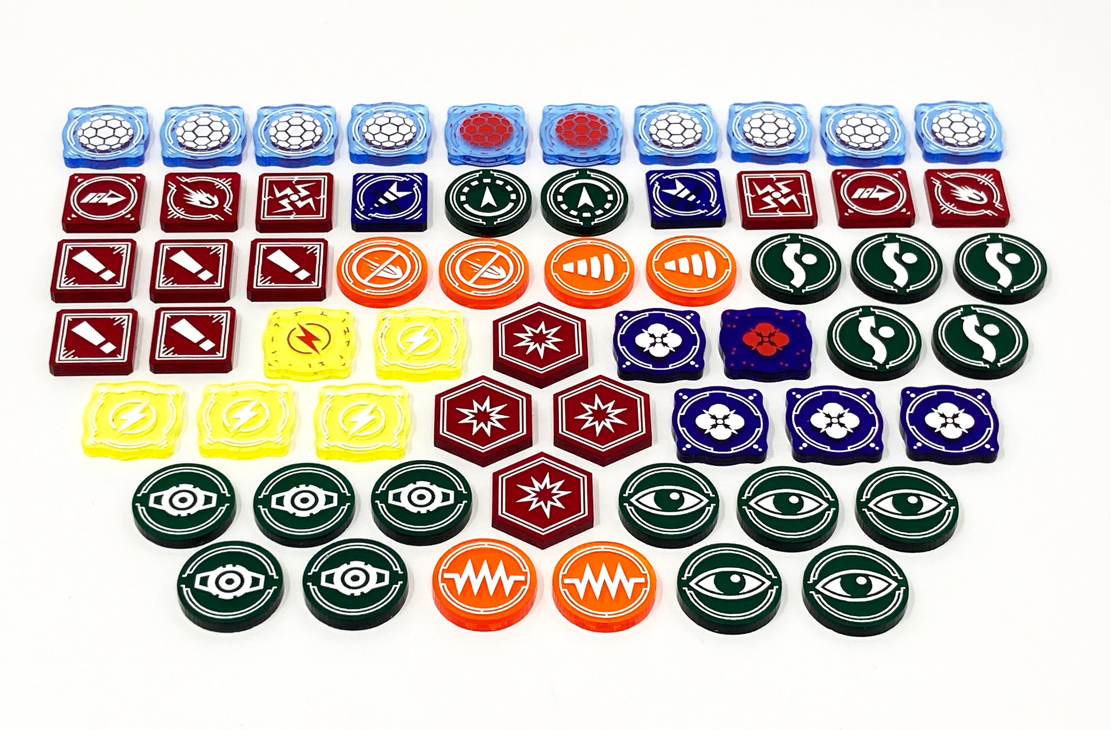 X-wing Token Set - Translucent Series
