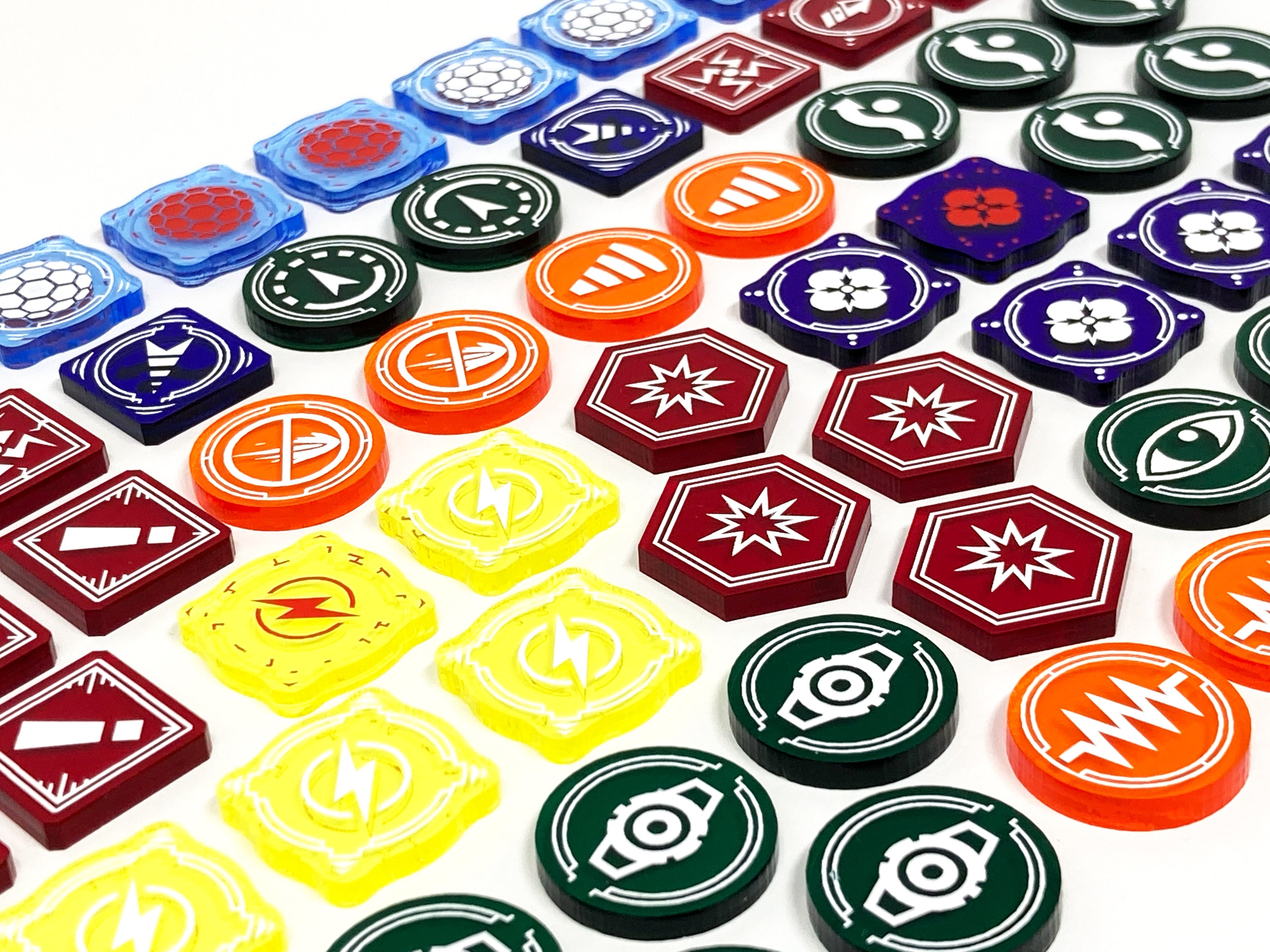 X-wing Token Set - Translucent Series