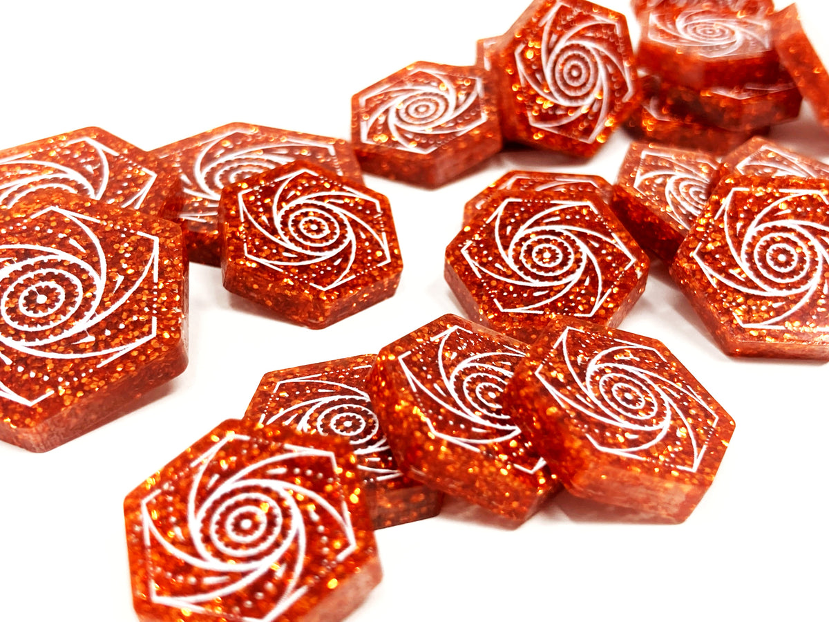 Glitter Spice token Set compatible with Dune Imperium BuyTheSameToken