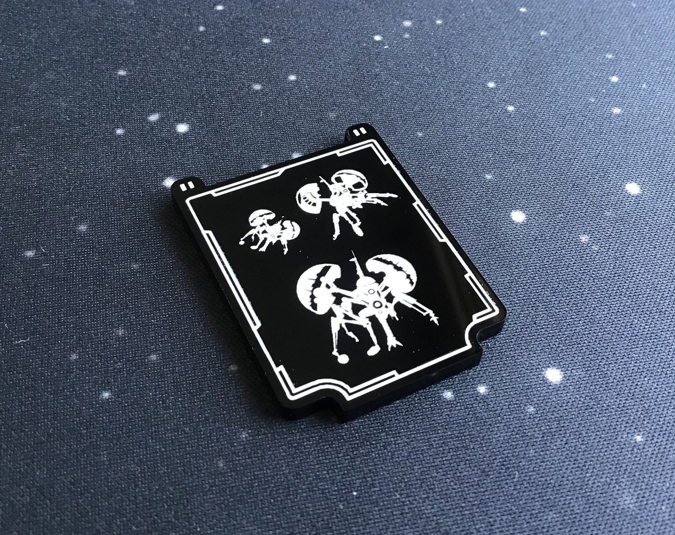1 x Discord Missile (Buzz Droid) Token - Star Wars X-wing Compatible