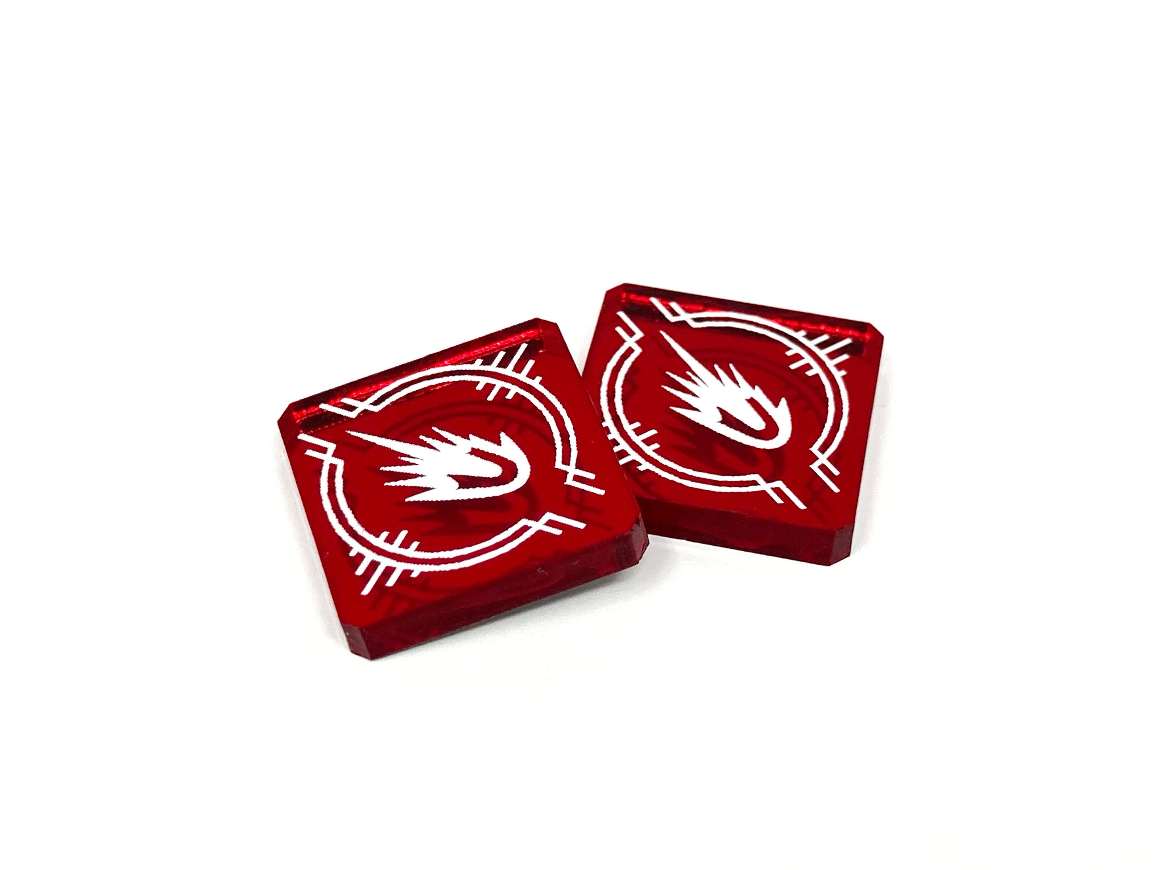 2 x Deplete Tokens for X-Wing - Mirror Series (single sided)