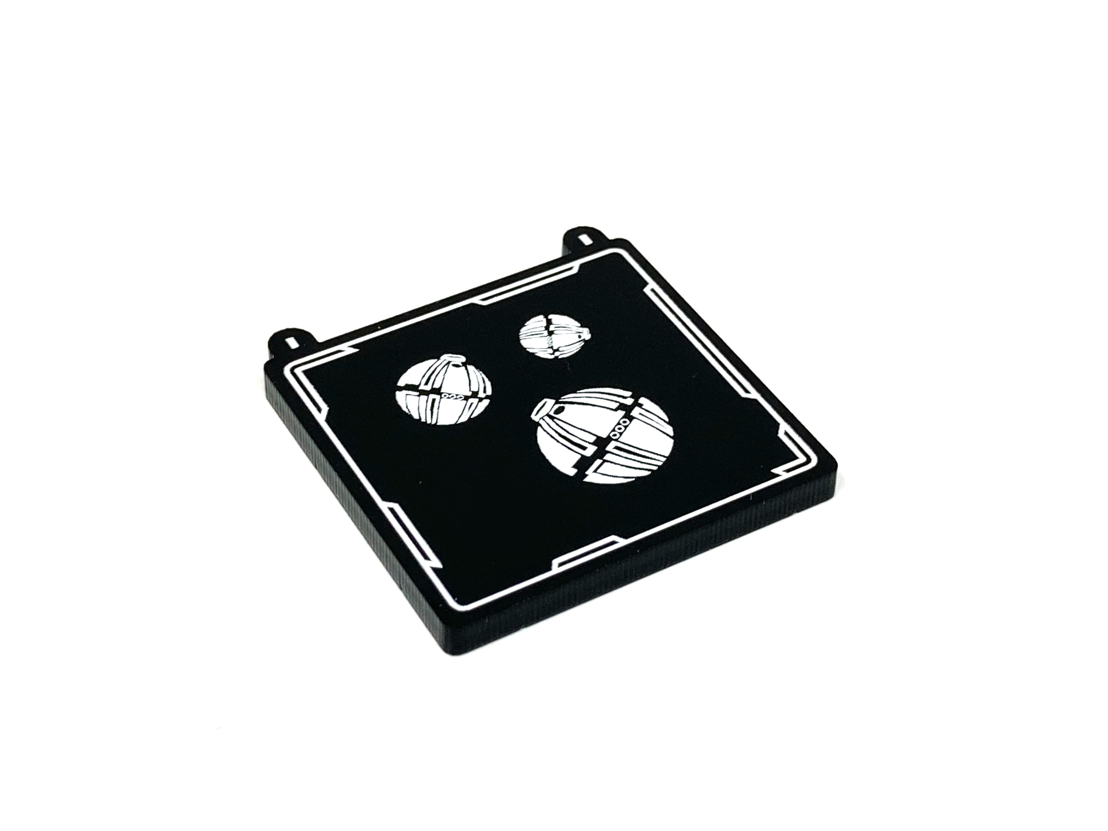 1 x Thermal Detonator Token - Star Wars X-wing Compatible
