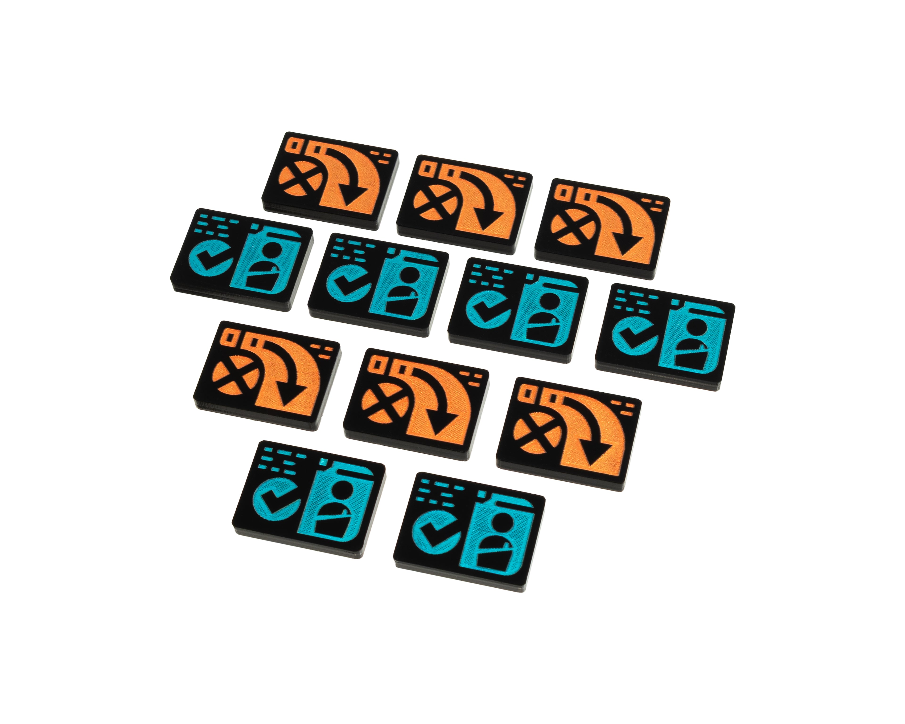 Star Trek: Captains Chair - Activation/Exhaust Token Set