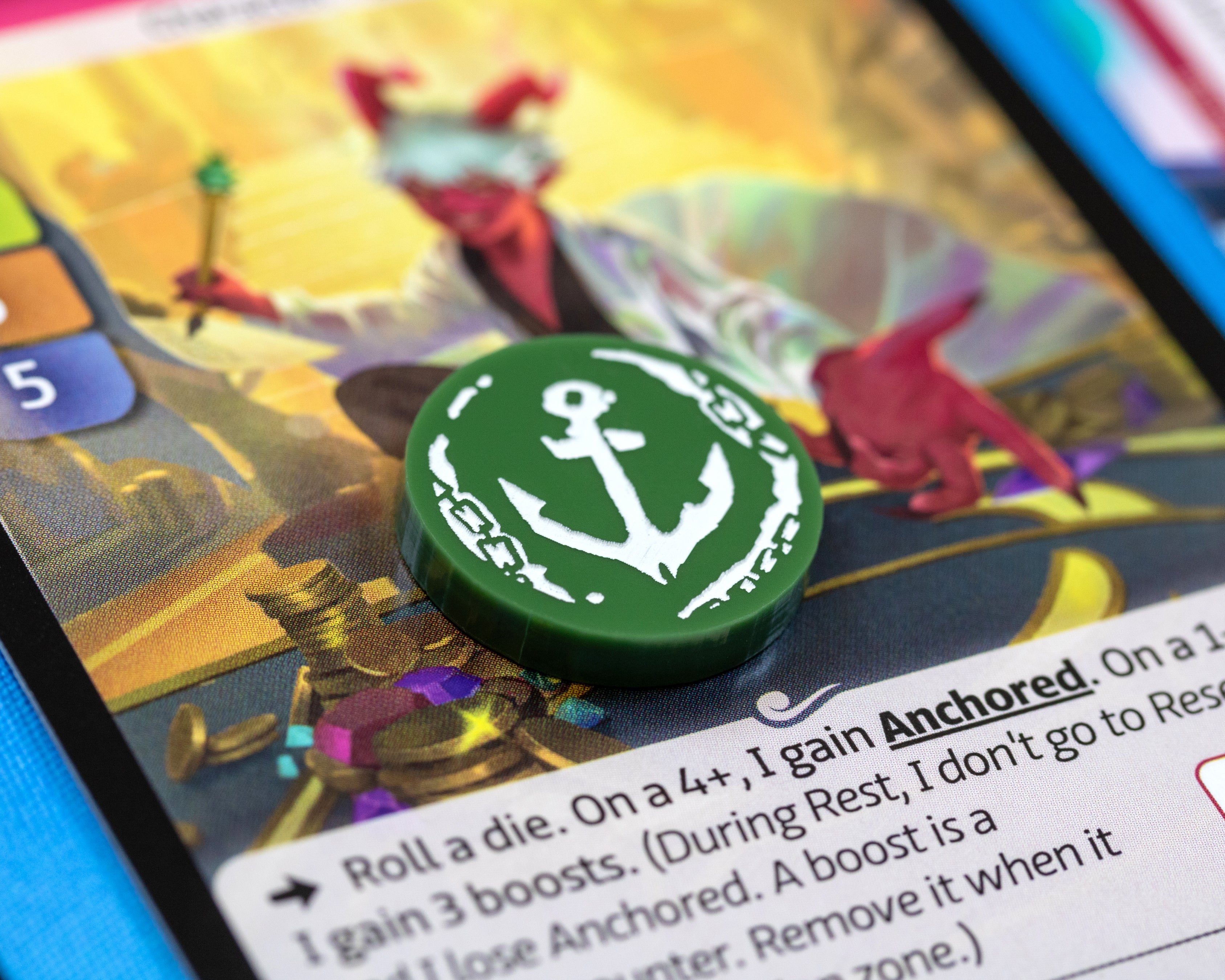 Anchored Tokens for Altered TCG