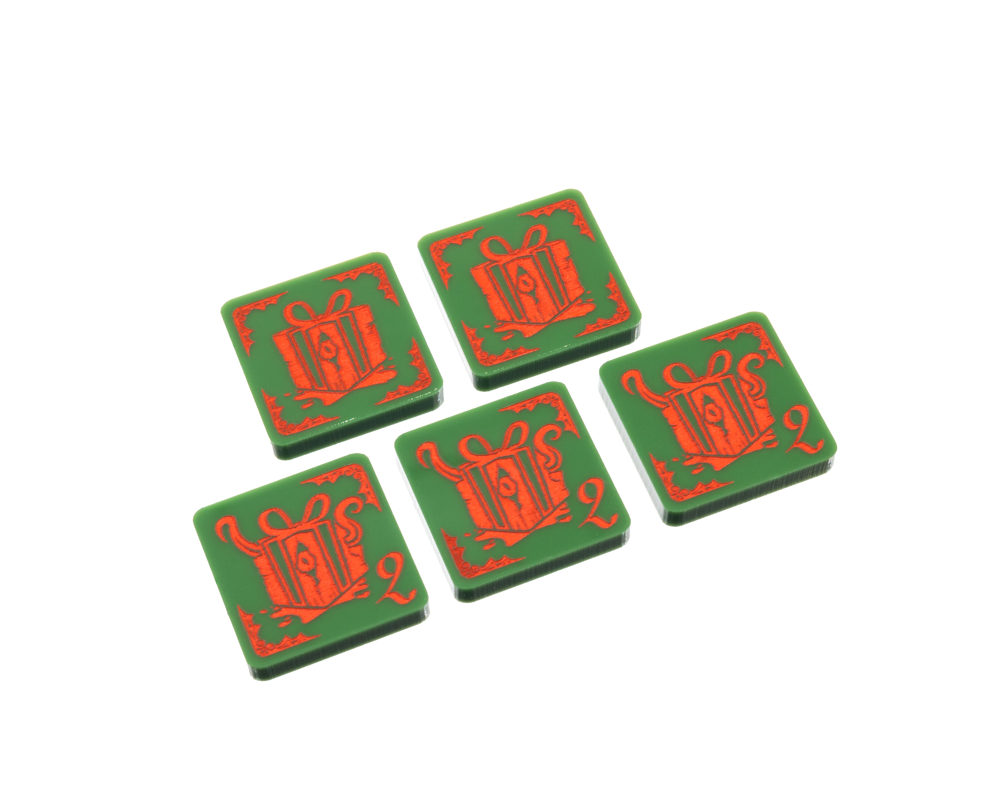 Christmas Exclusive Resource Tokens for Arkham Horror LCG - Limited Edition