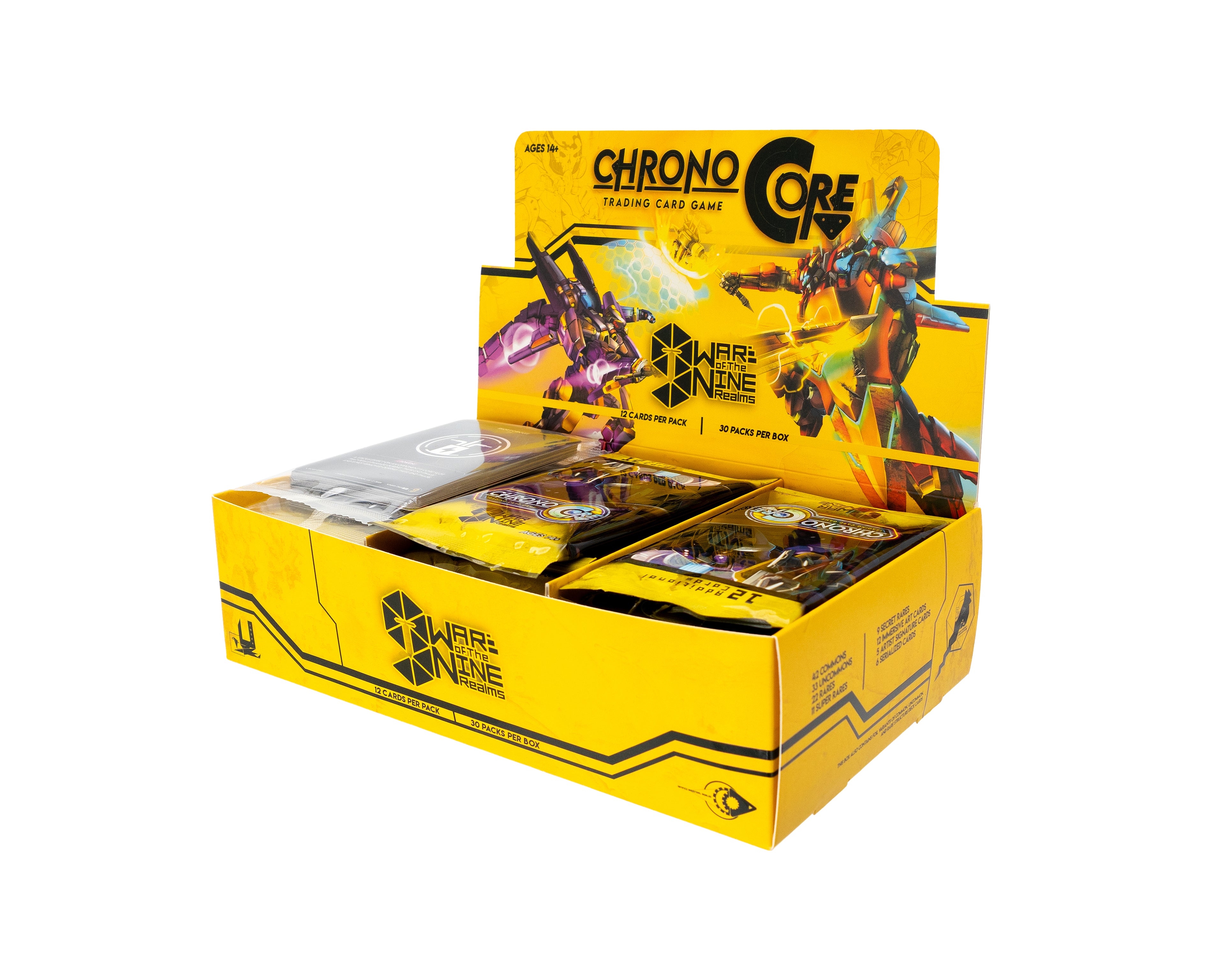 Chrono Core TCG: War of the Nine Realms Booster Display