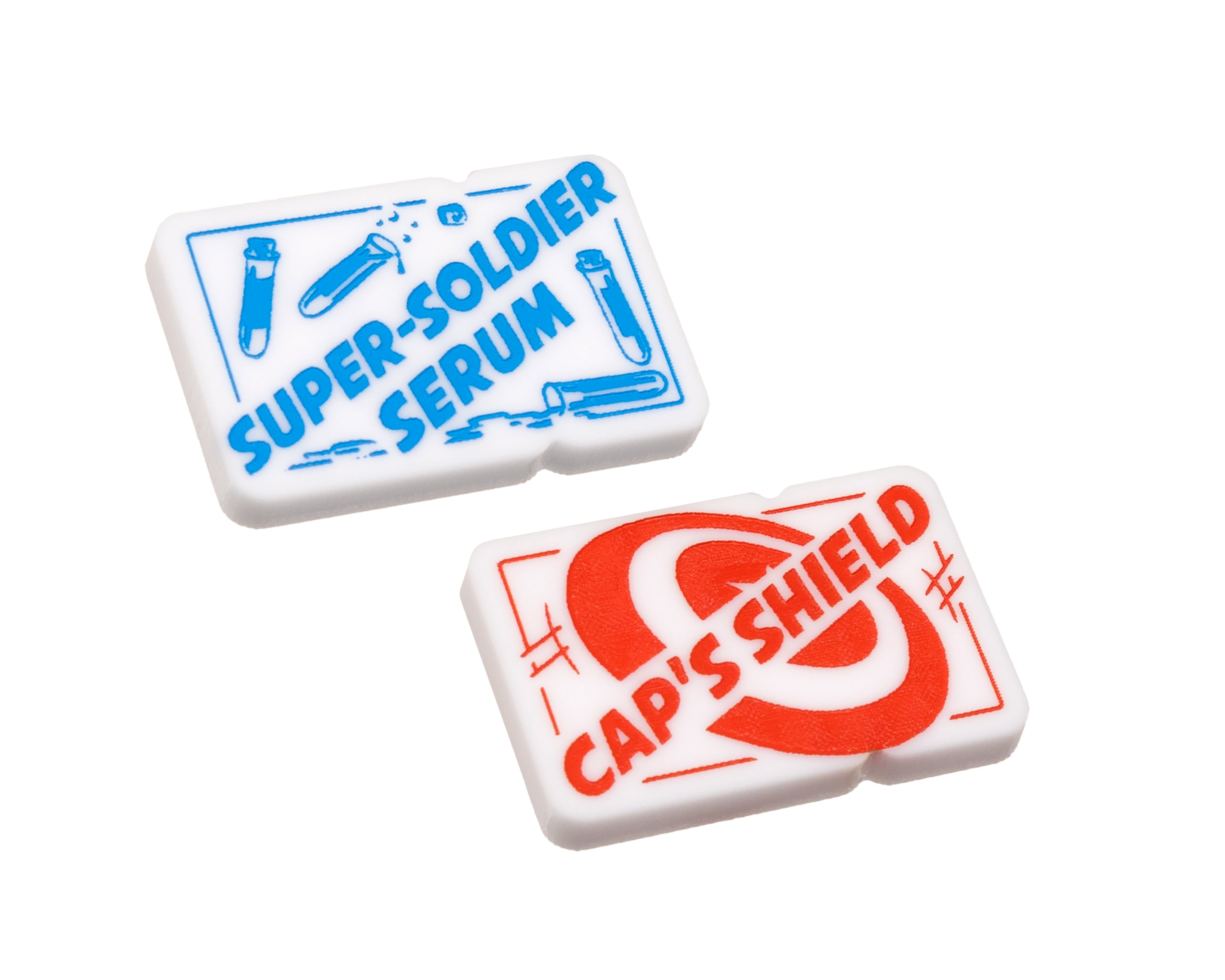 Super-Soldier Serum & Cap's Shield Tokens - Capt. America