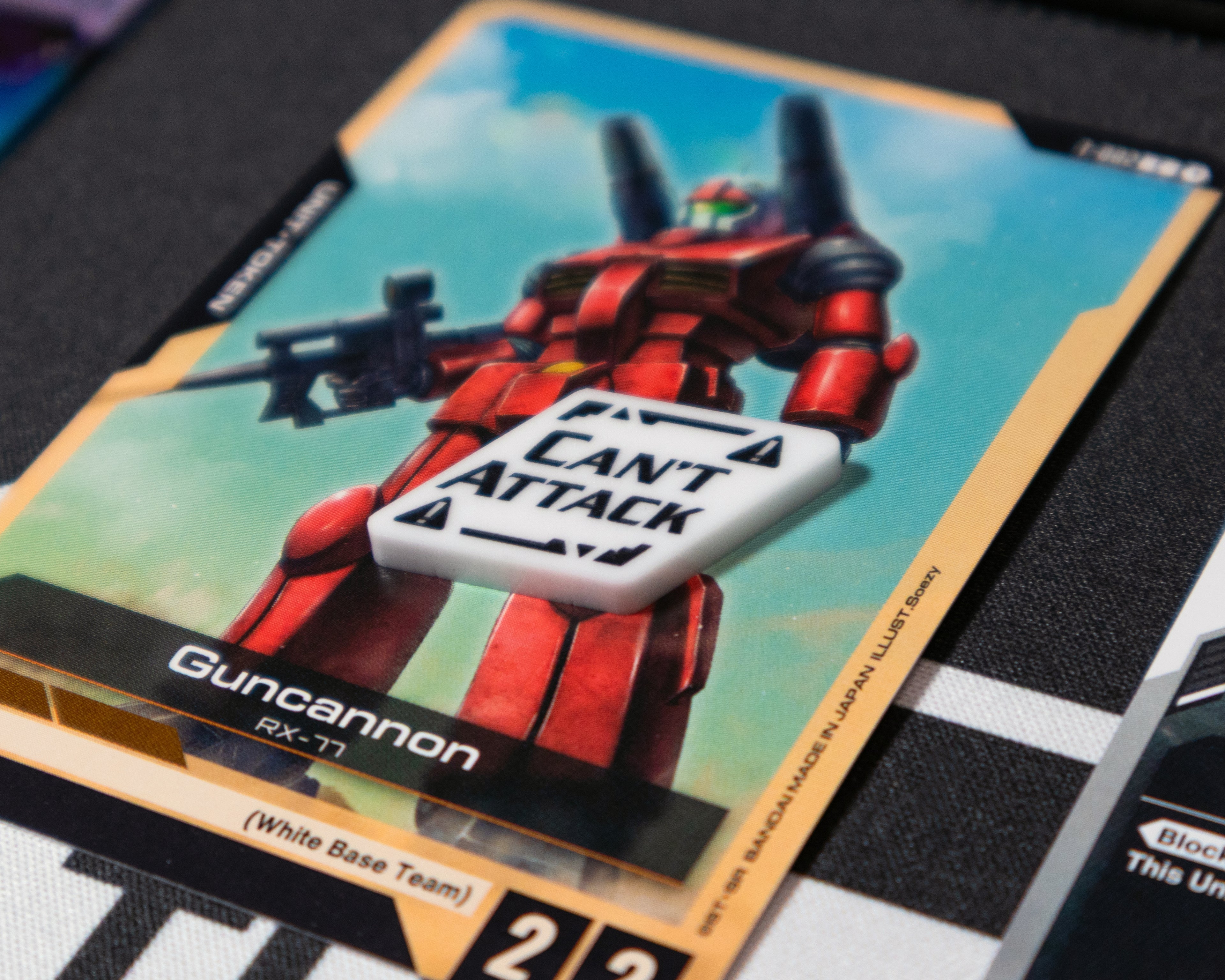 Can't Attack Tokens for Gundam TCG