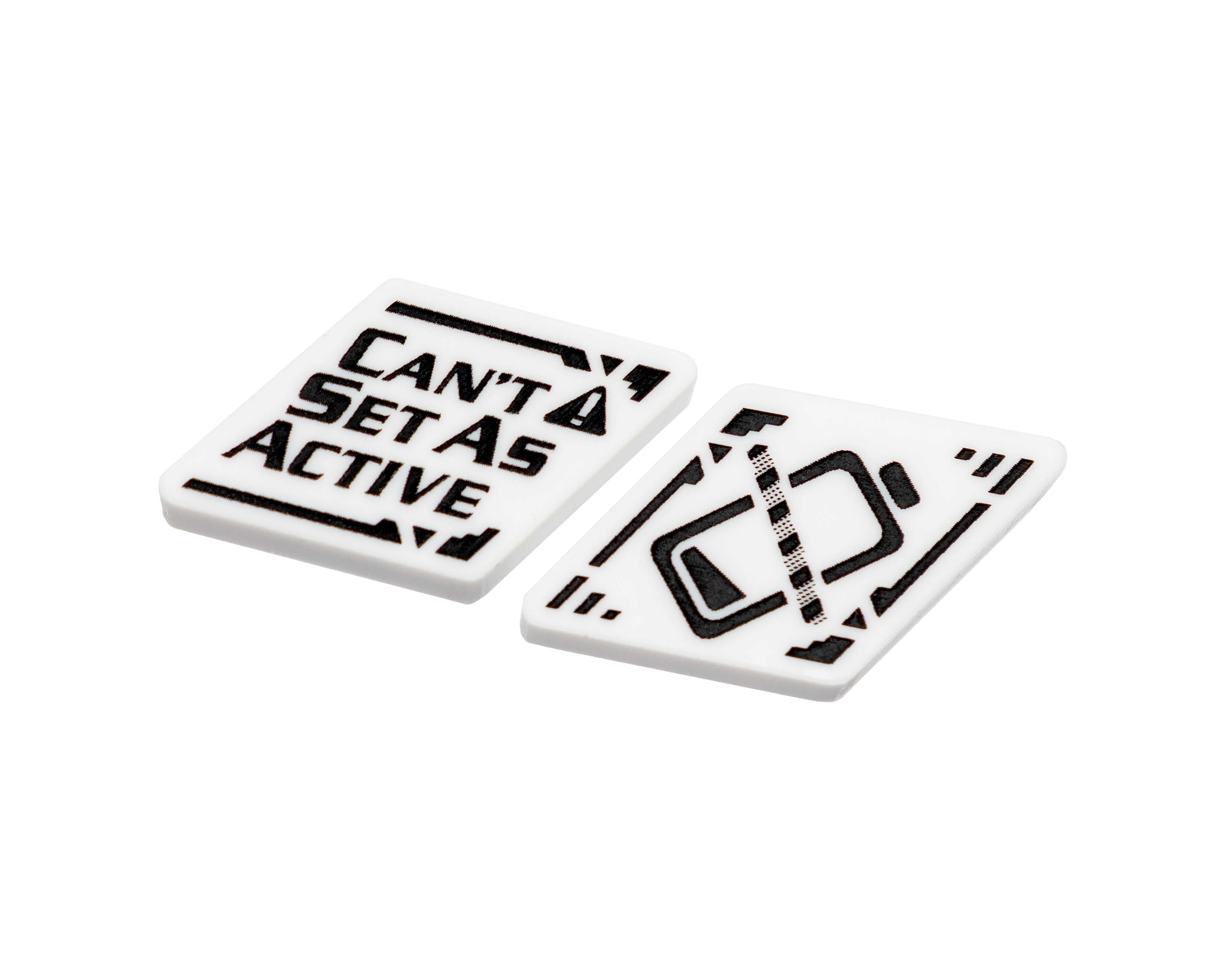 Can't Set As Active Tokens for Gundam TCG