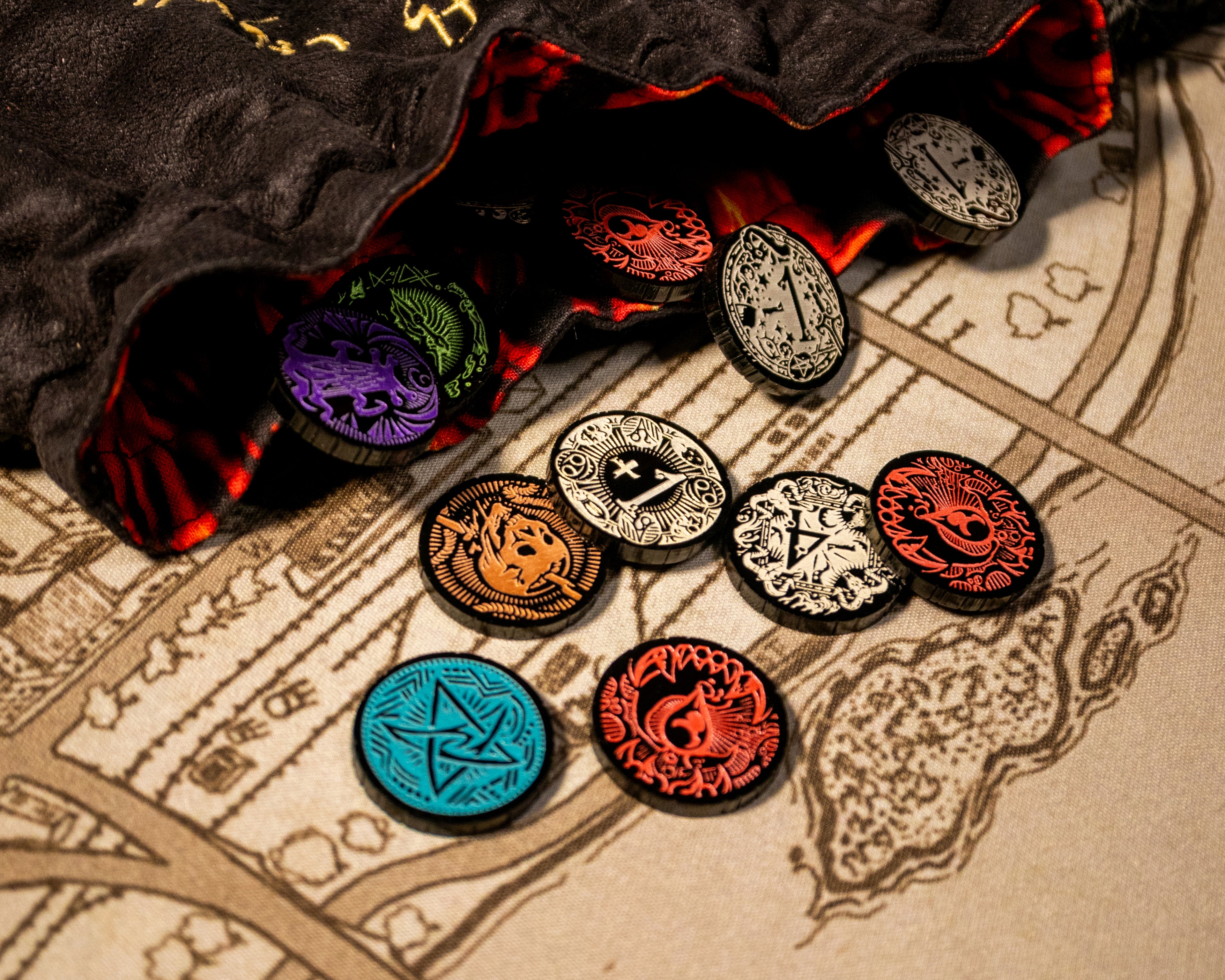 Chaos Tokens for Arkham Horror LCG