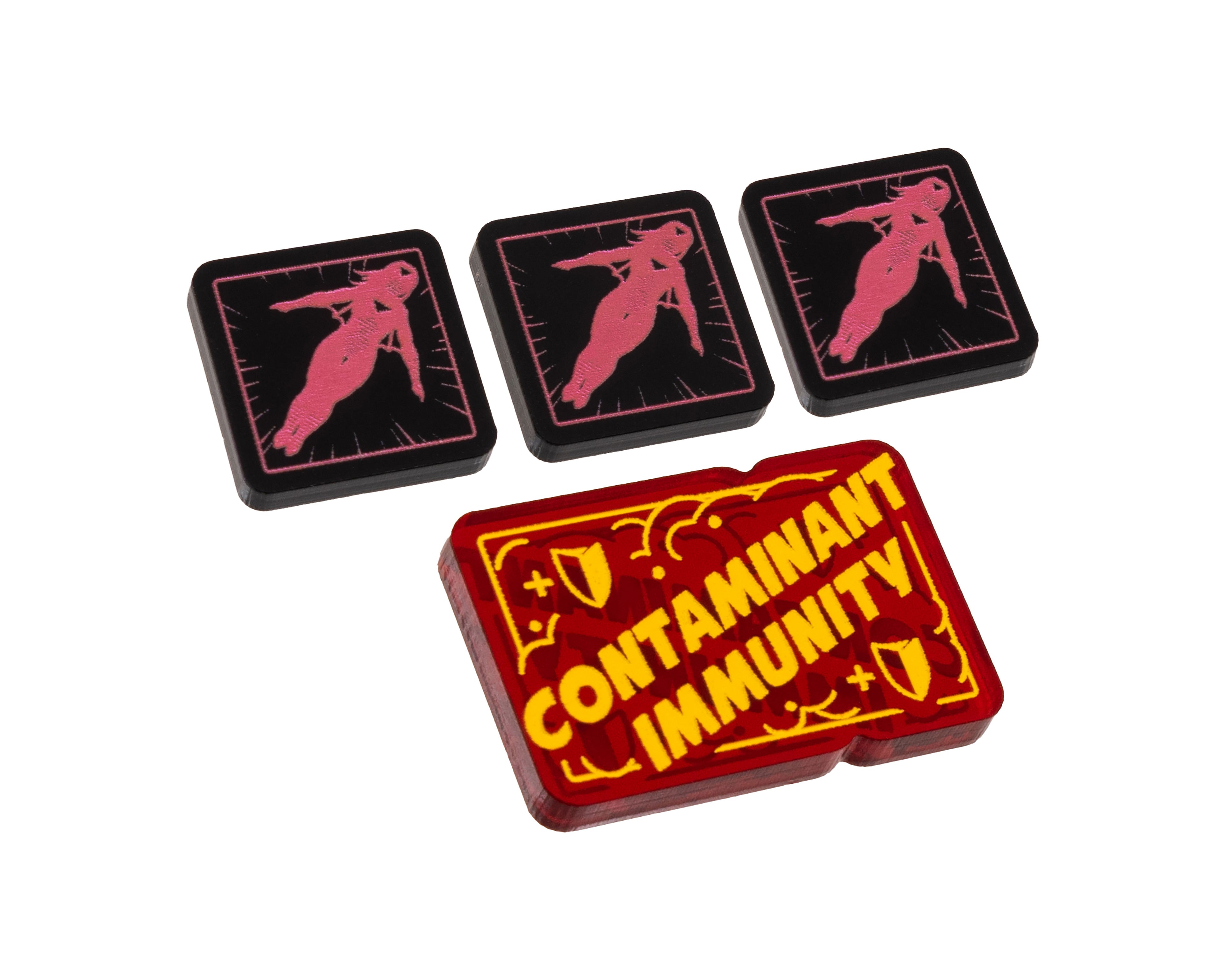 Contaminant Immunity & Finesse Skill Tokens - Spider Woman