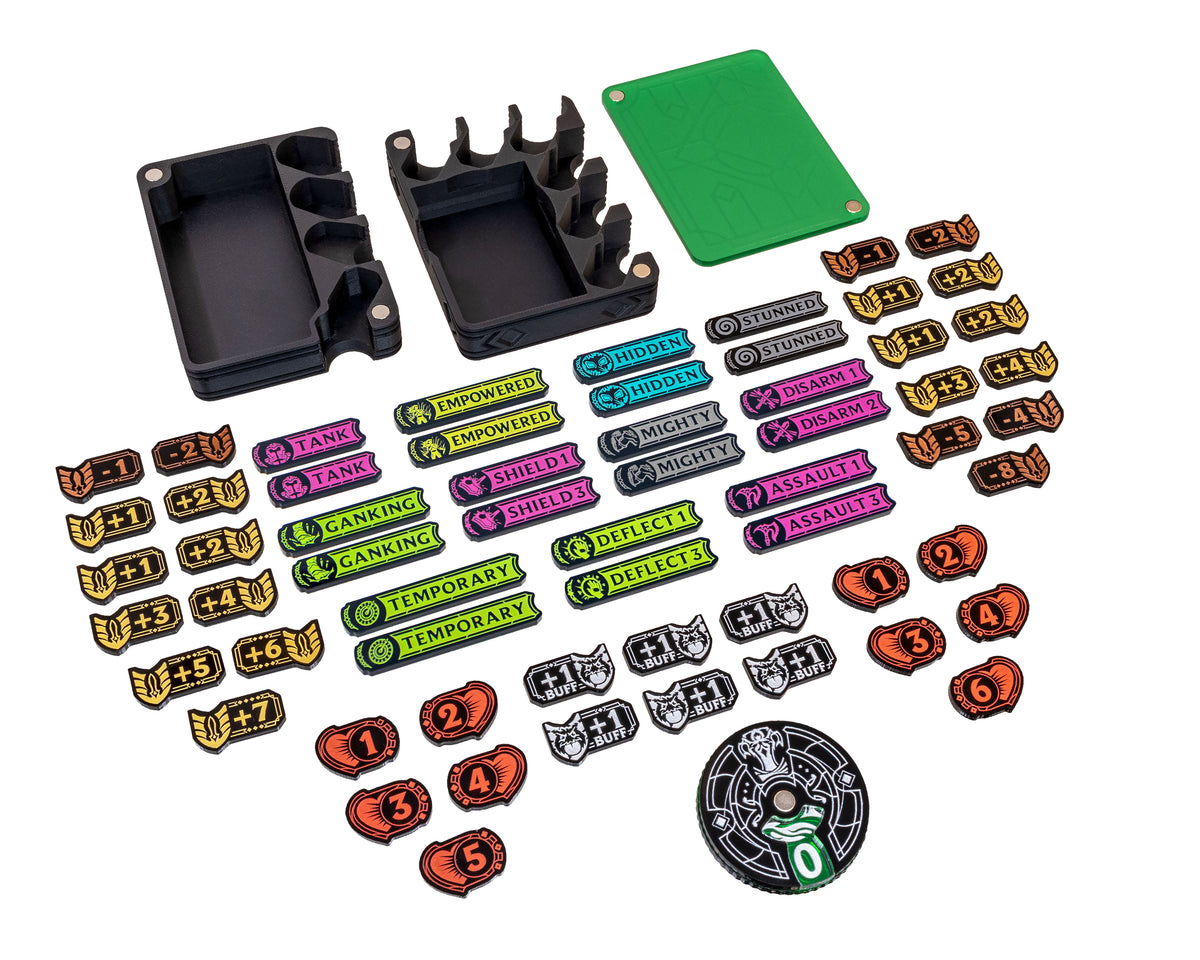 Deluxe Organiser, Full Token Set & Victory Point Dial - Riftbound TCG