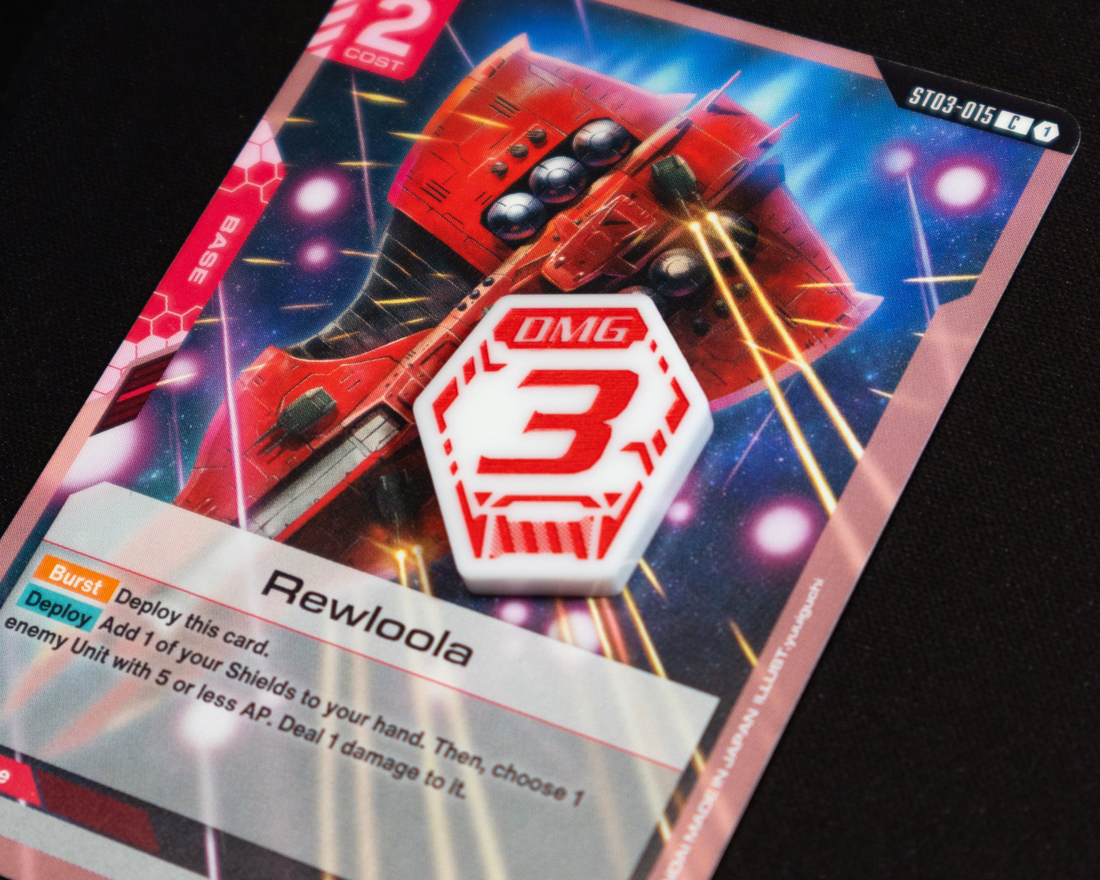 Hangar Token Set for Gundam TCG