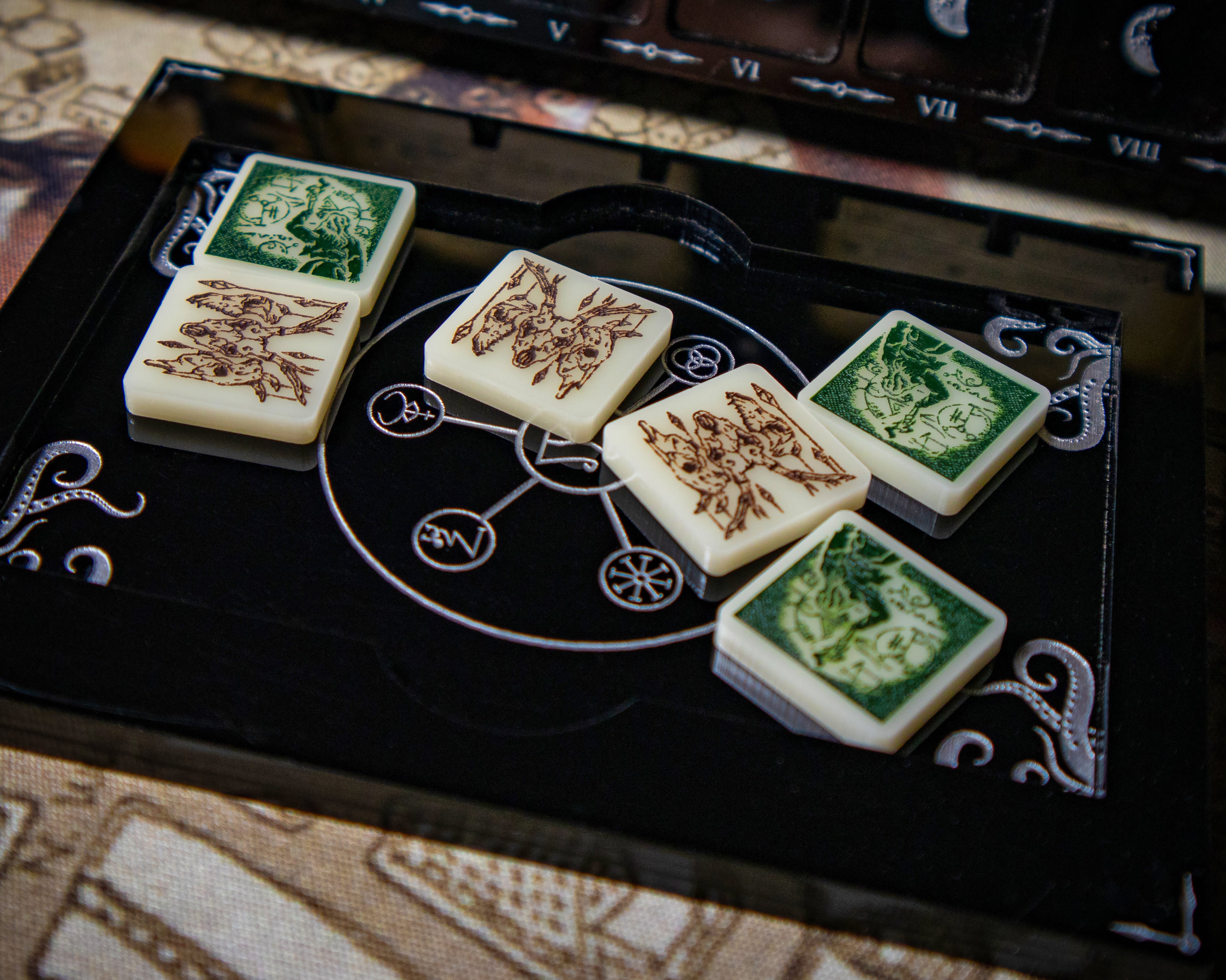 Night of the Zealot Doom/Clue Tokens for Arkham Horror