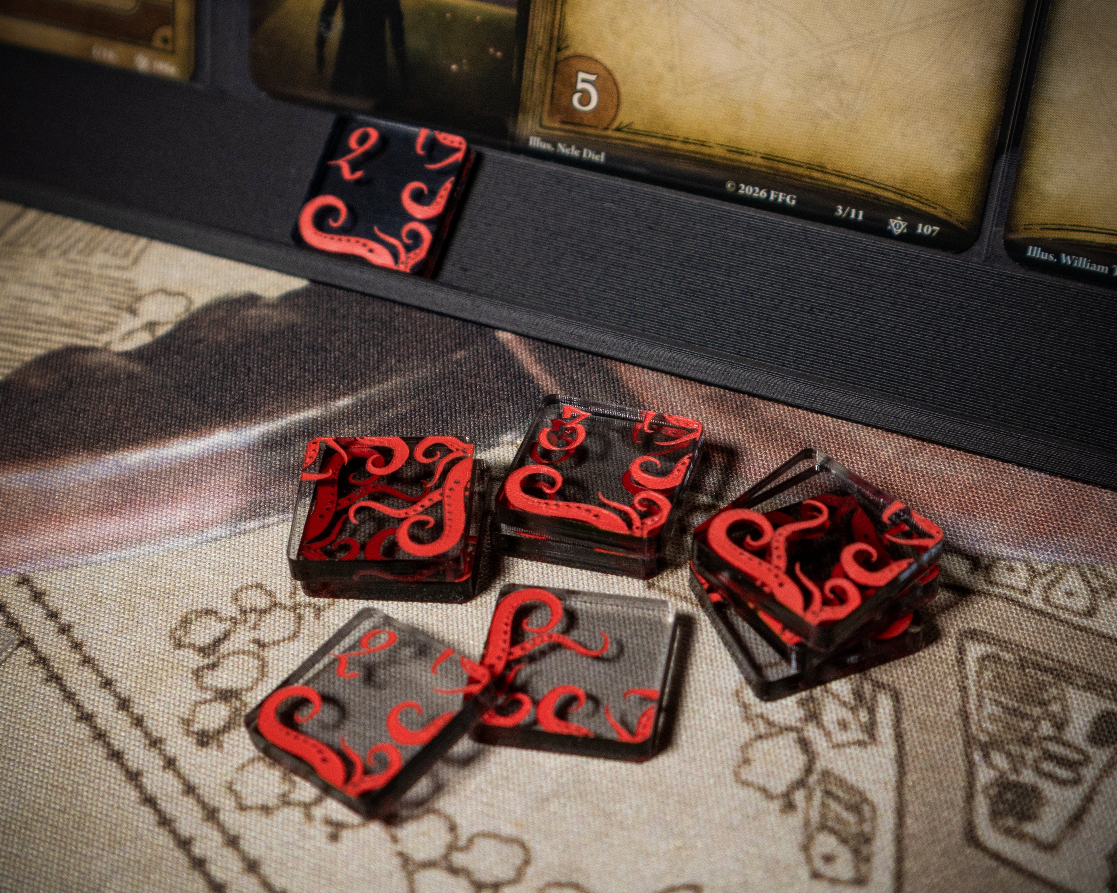Scenario Token Set - Arkham Horror LCG Essentials - Single Sided