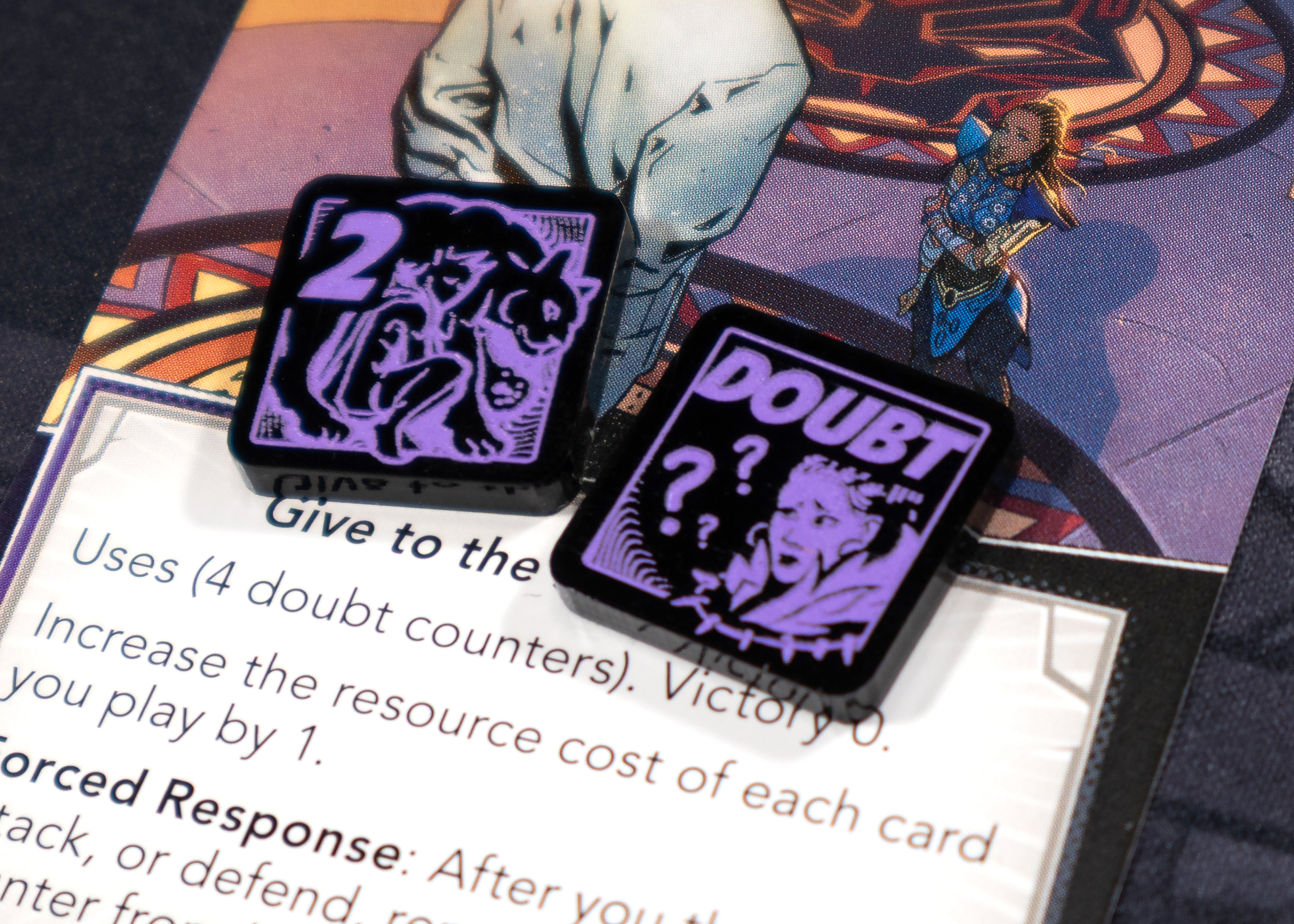 1/2 Doubt Token - T'challa's Shadow