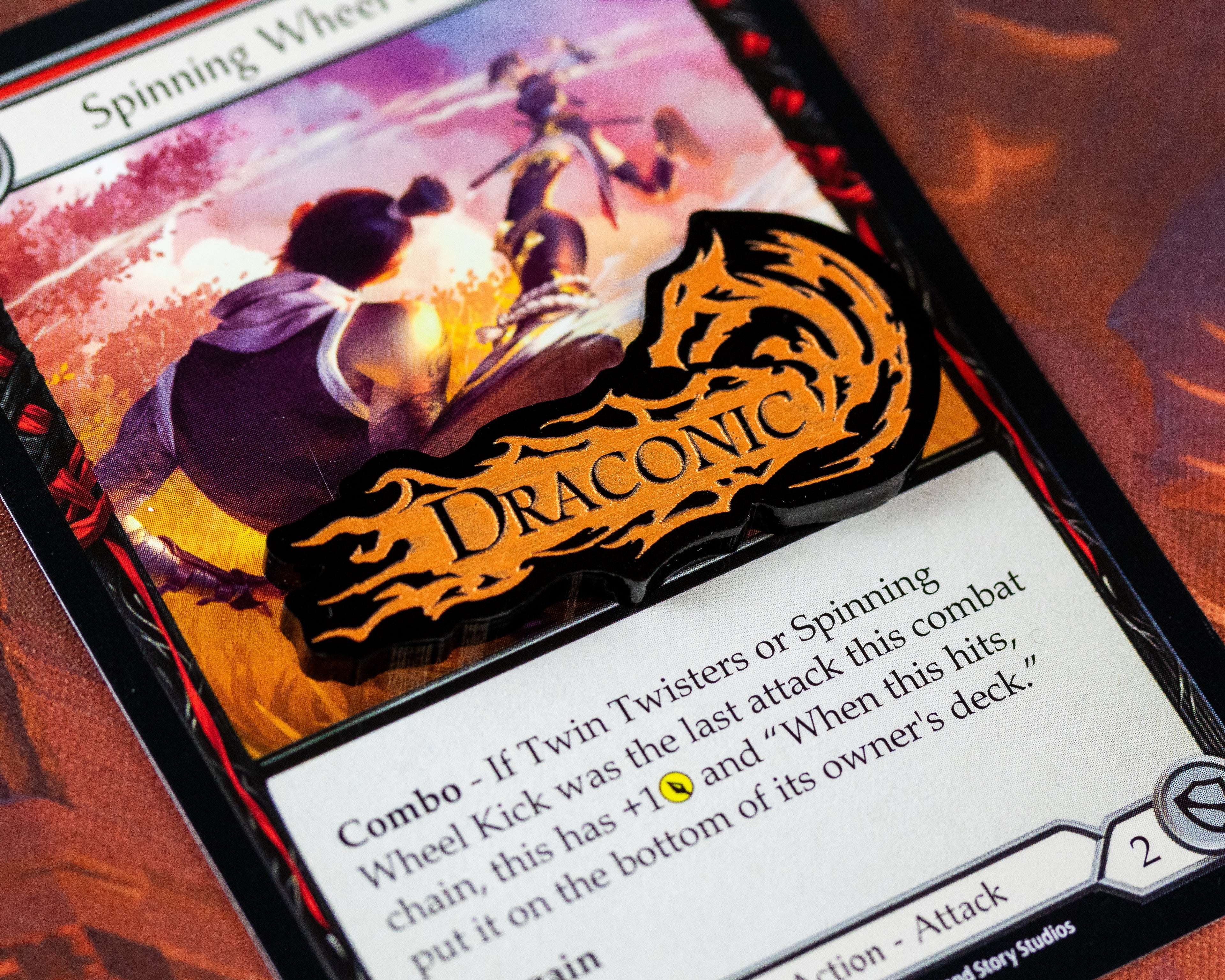 Draconic Token for Flesh and Blood TCG