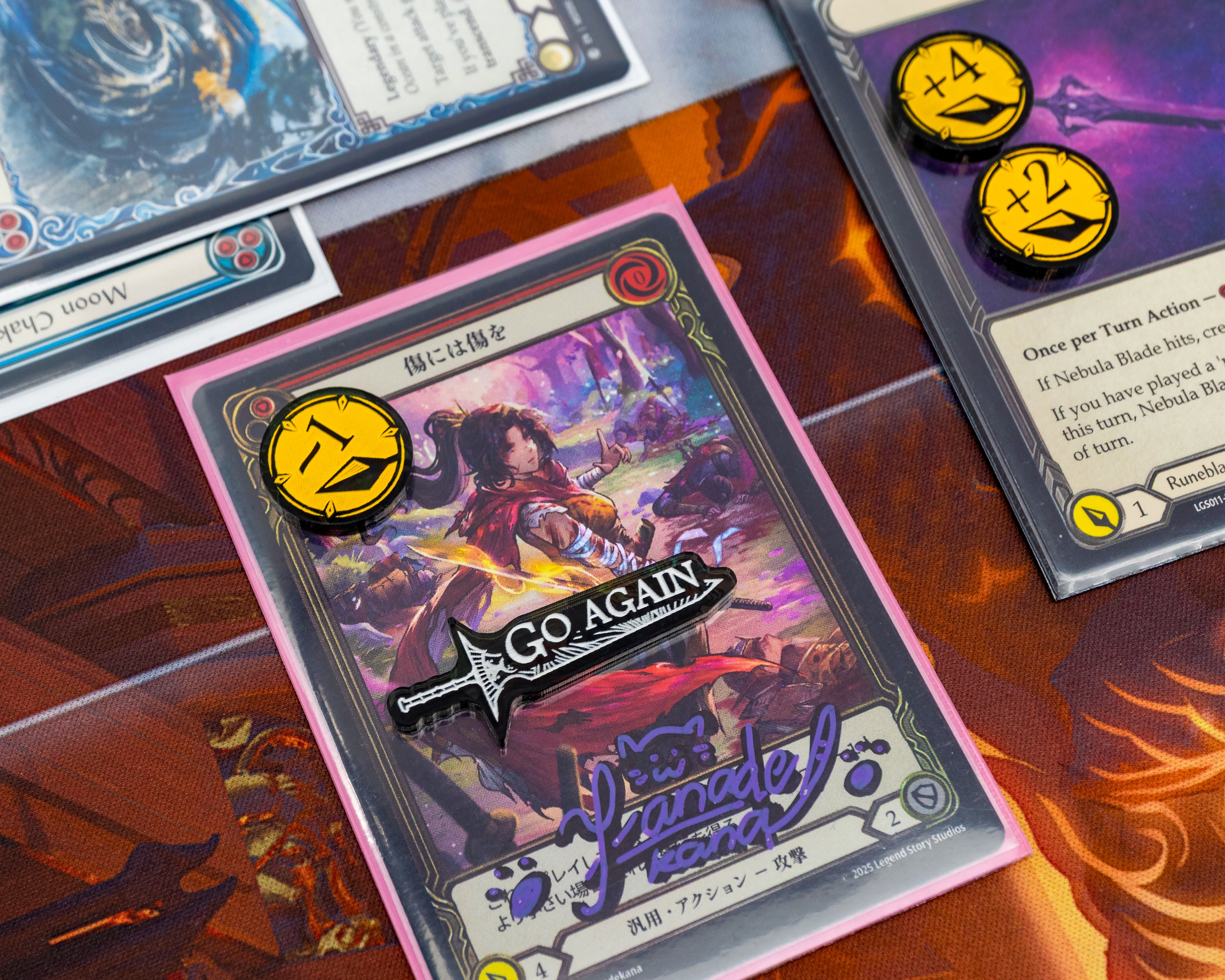 Hero Token Set - Flesh and Blood TCG Essentials - Single Sided