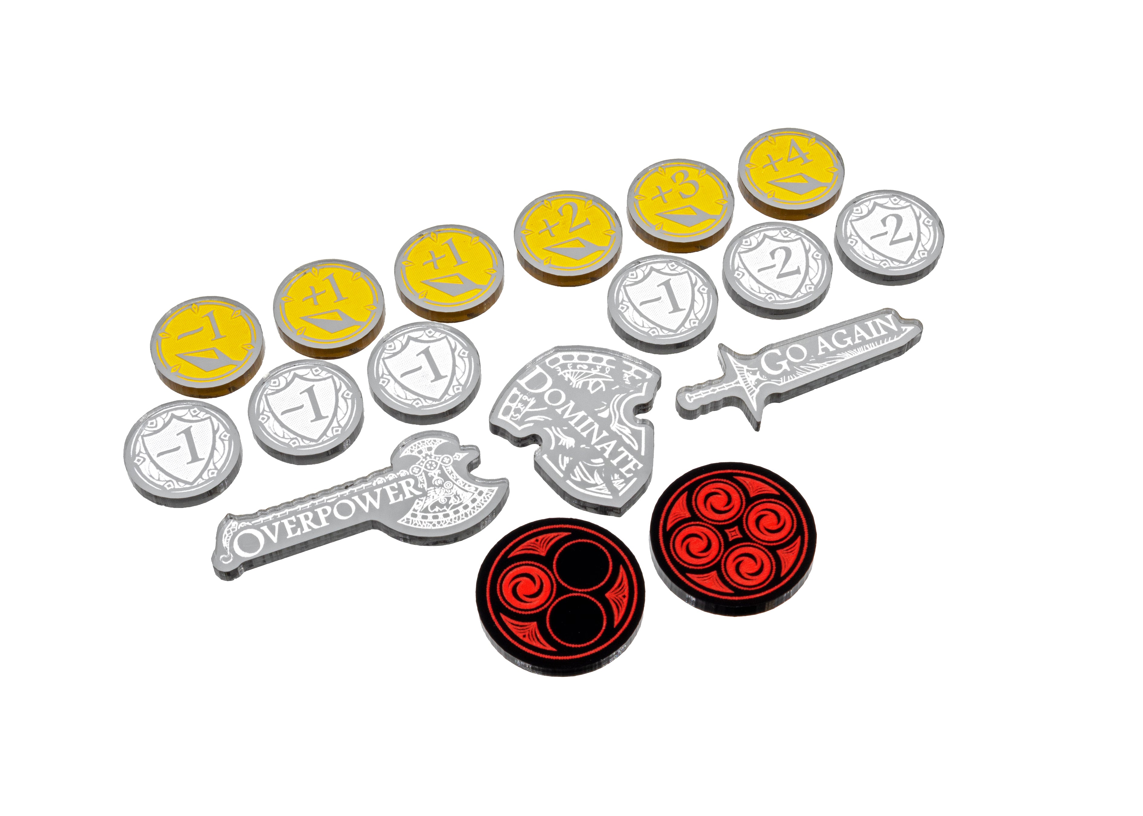 Hero Token Set - Flesh and Blood TCG Essentials - Single Sided