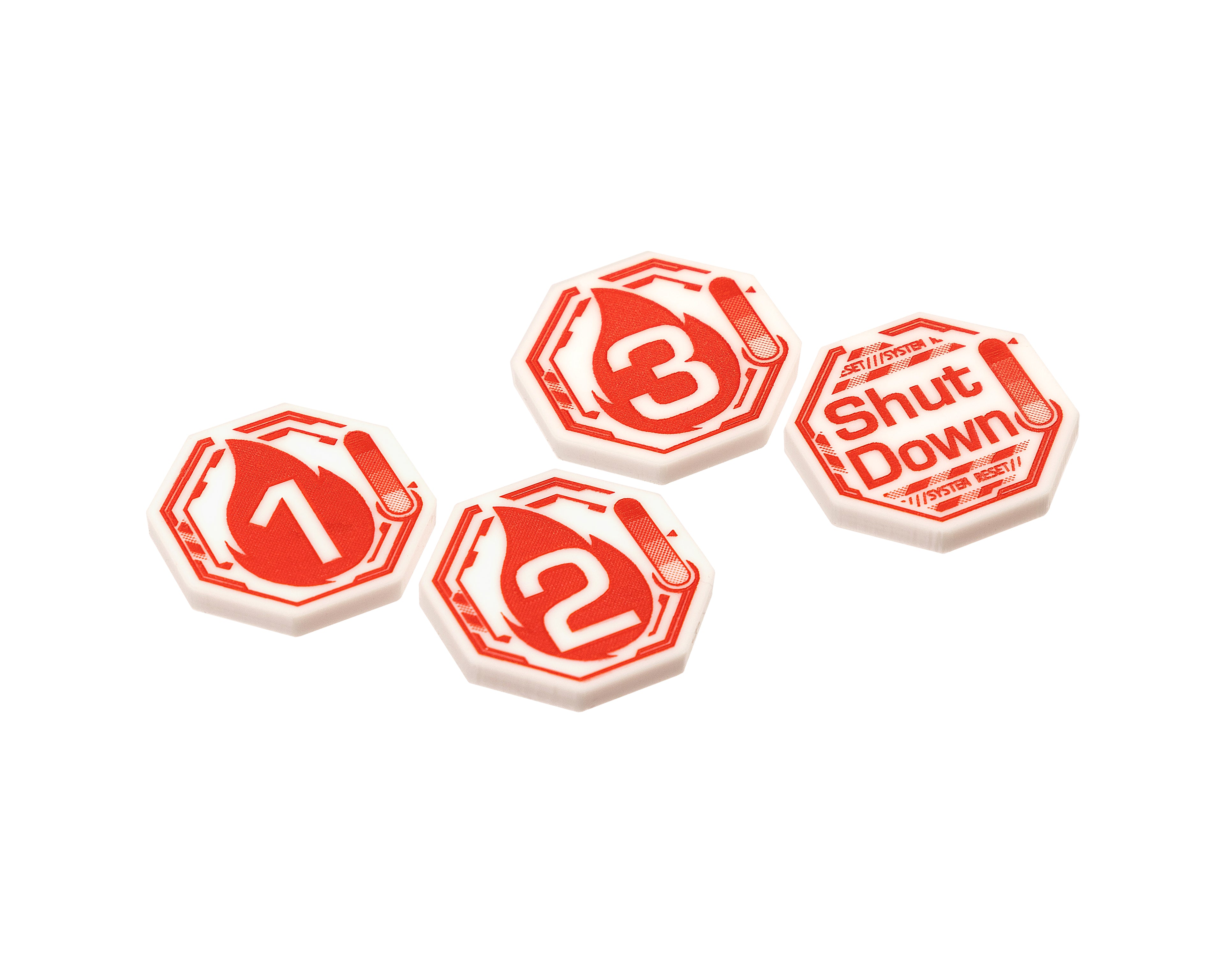 Heat Token Set for BattleTech: Alpha Strike