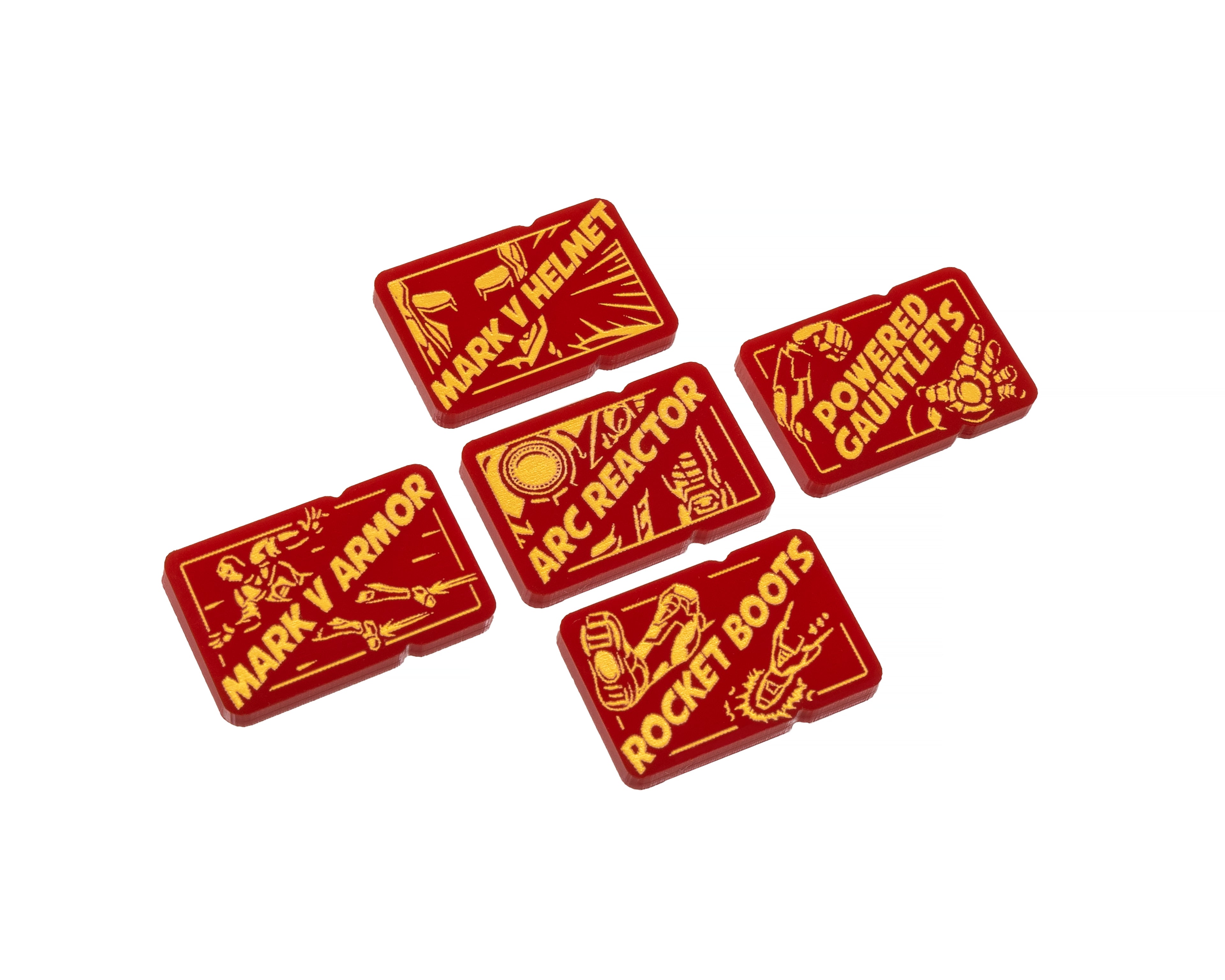 Tech Attachment Tokens - Iron Man